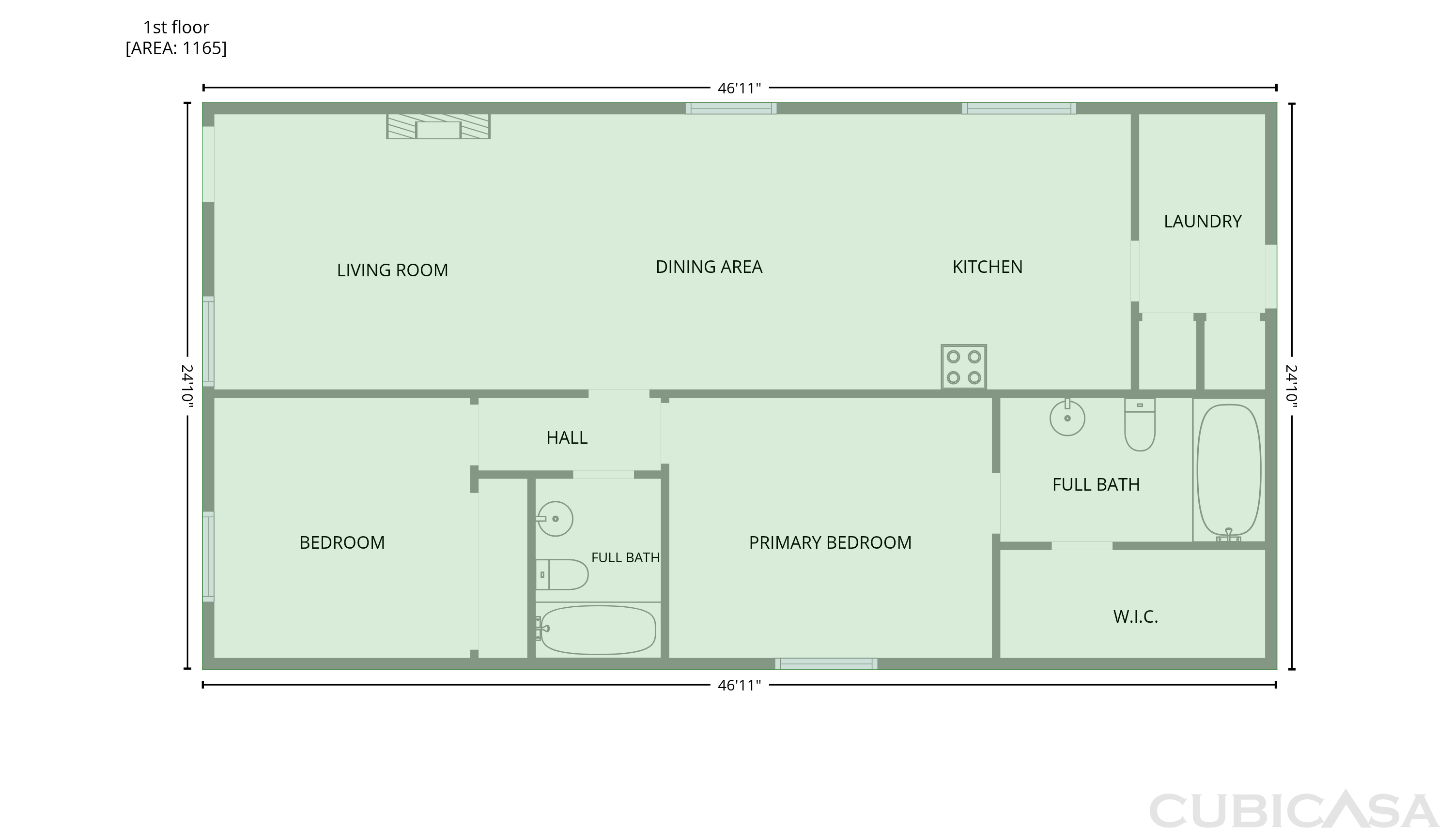 Main Floor of 2510 E Glenwood Ave, Knoxville, TN