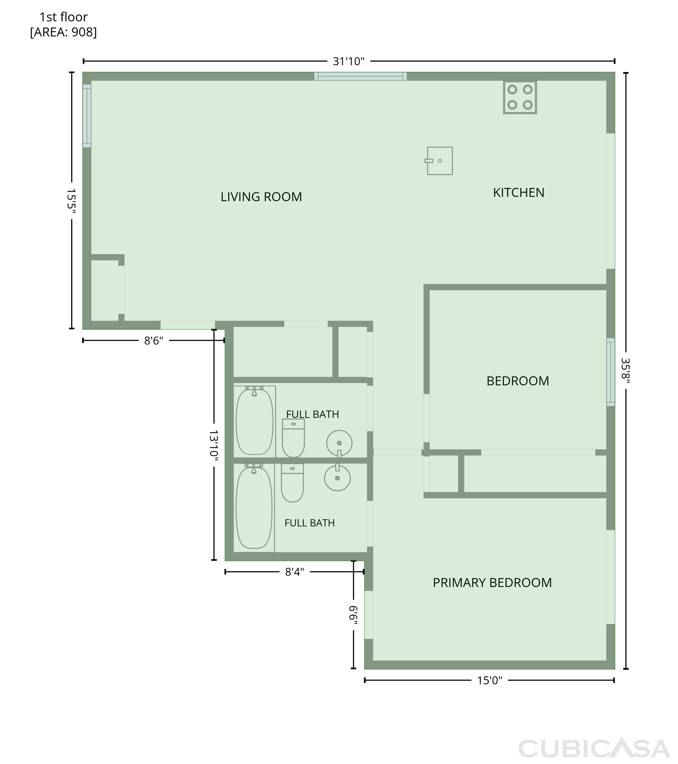 Main Floor of 1393 San Diego Ct, Winter Springs, FL