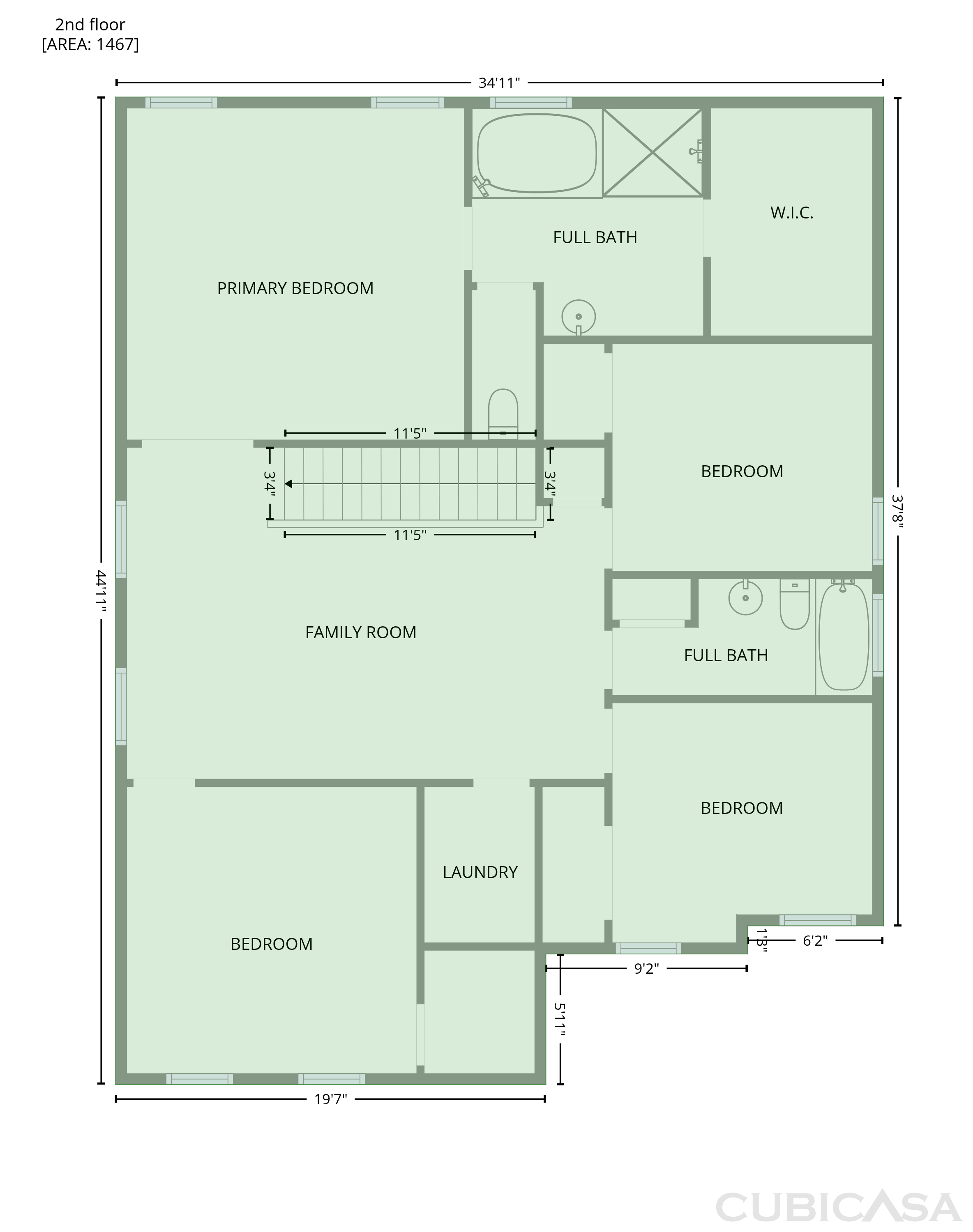 Second Floor of 2455 Judson Dr, Gastonia, NC