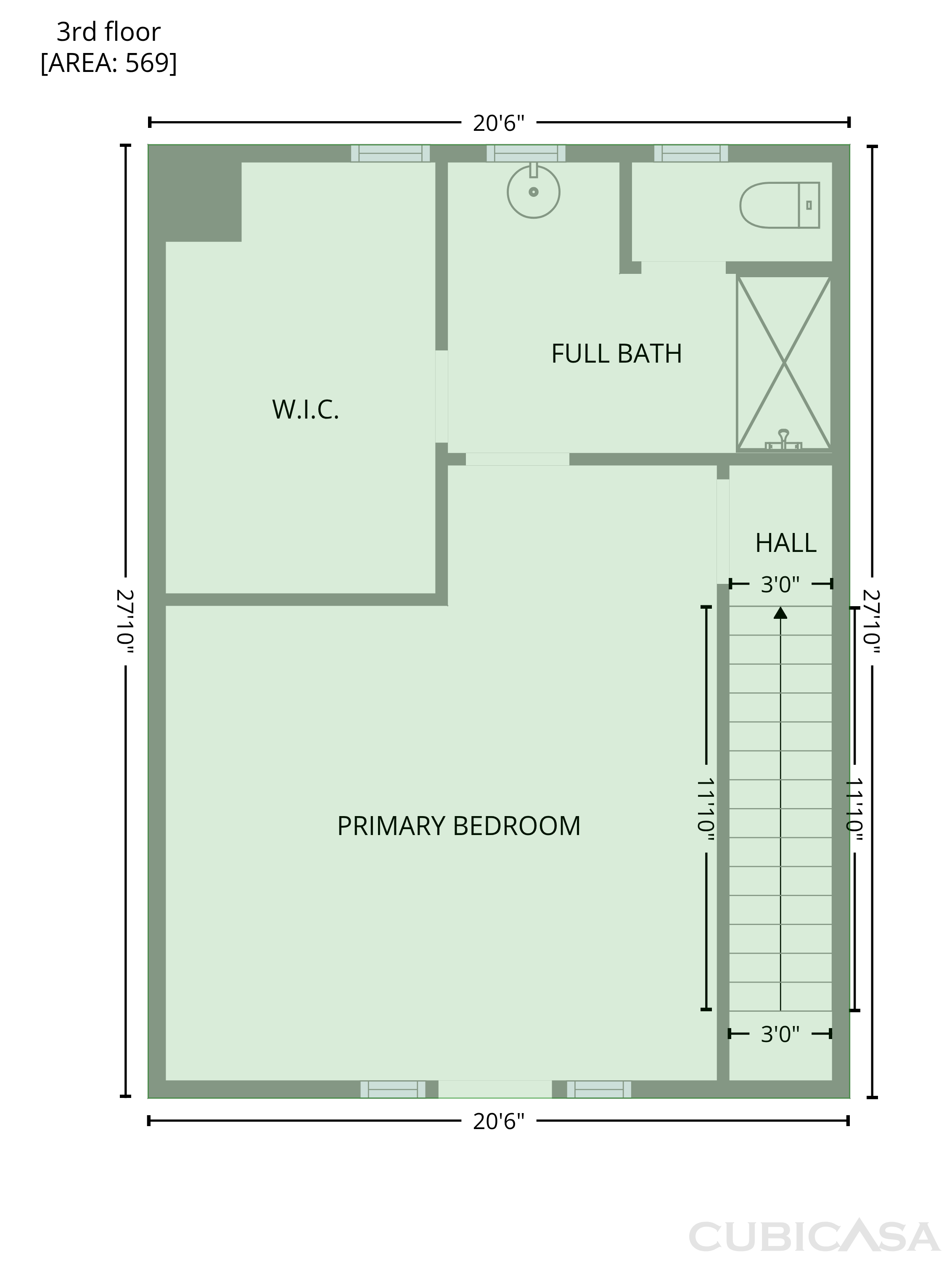 Third Floor of 6107 Lonetree Blvd, Rocklin, CA