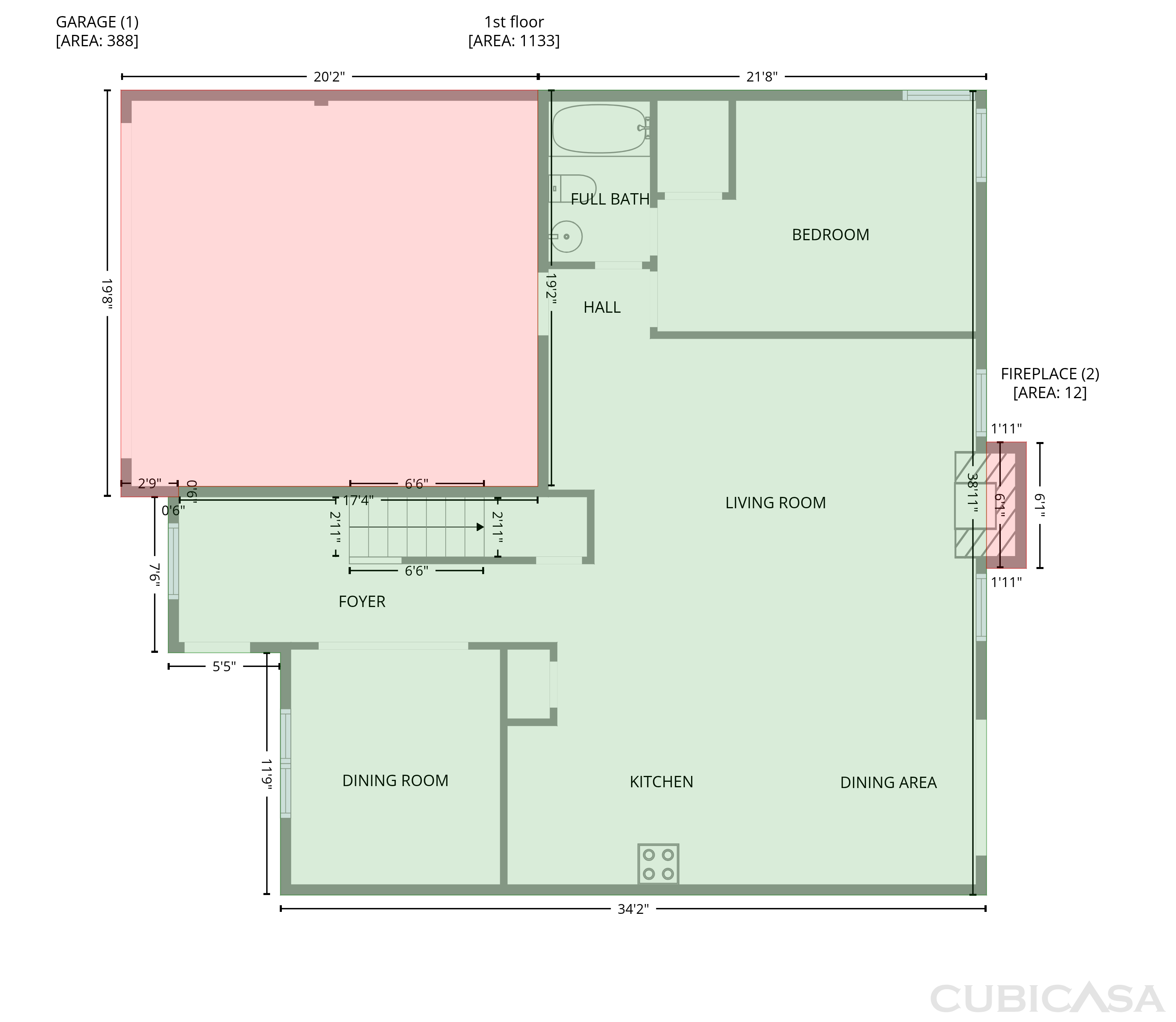 Main Floor of 305 Augustus Ln, Mount Holly, NC