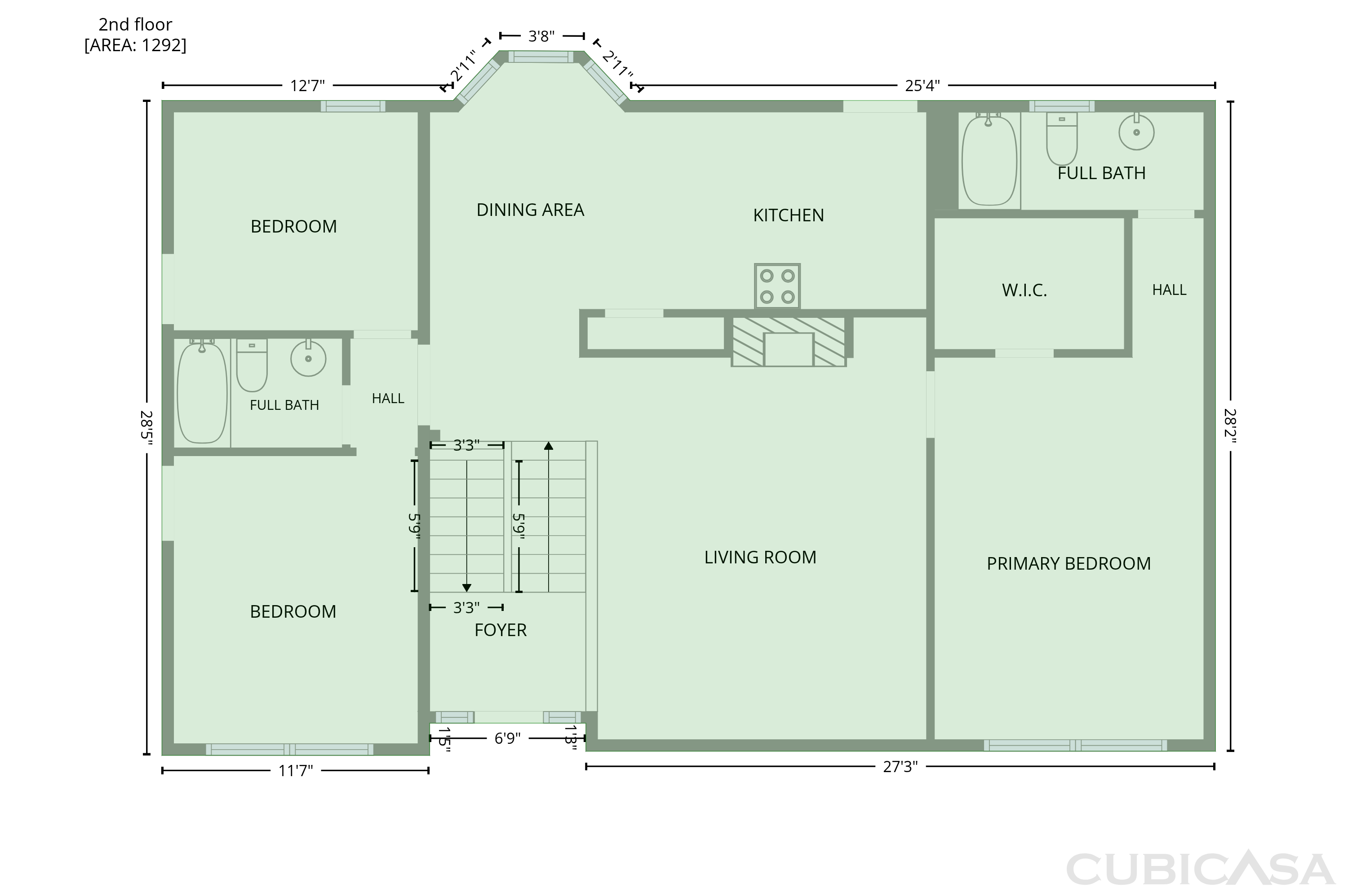 Second Floor of 77 Walnut Creek Ct, Dallas, GA
