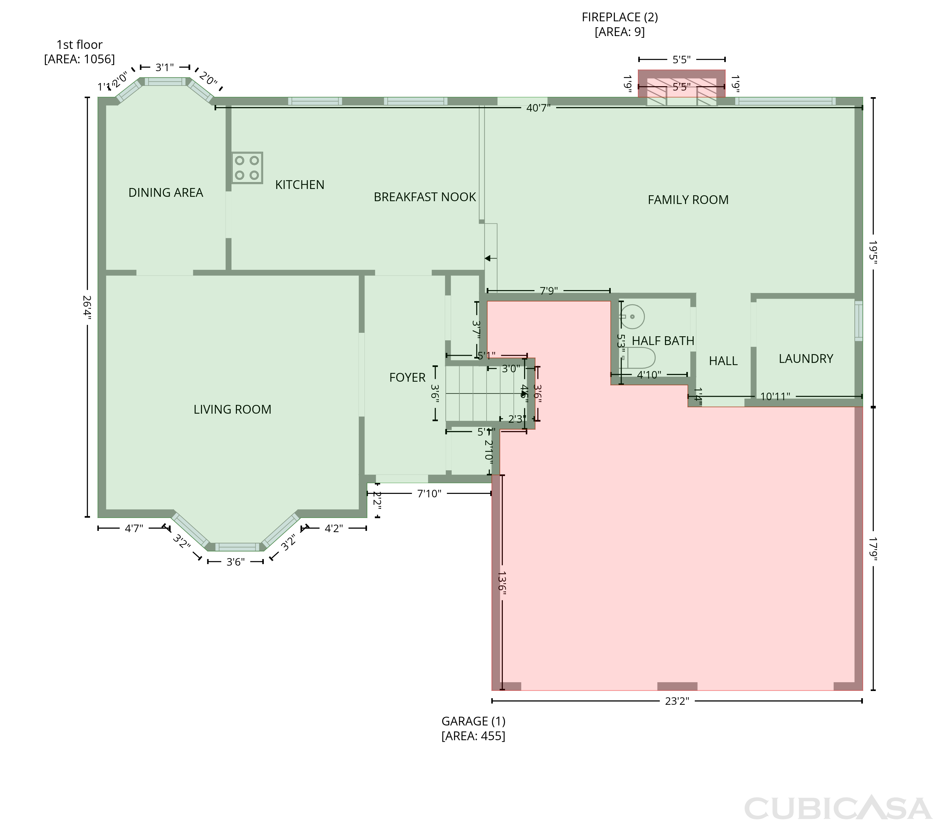 Main Floor of 525 Michael Cir, Monroe, GA