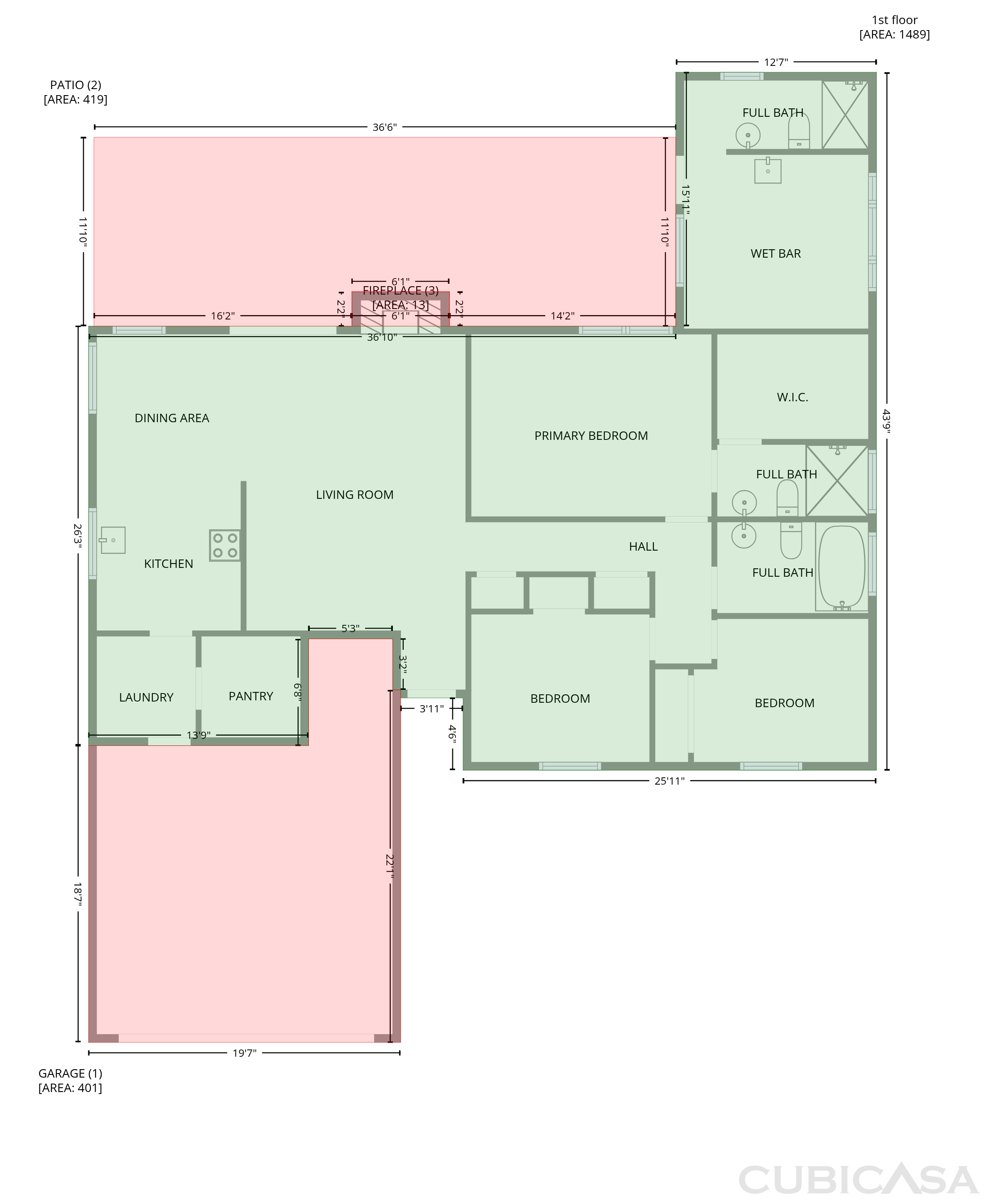 Main Floor of 6703 W Sierra St, Peoria, AZ