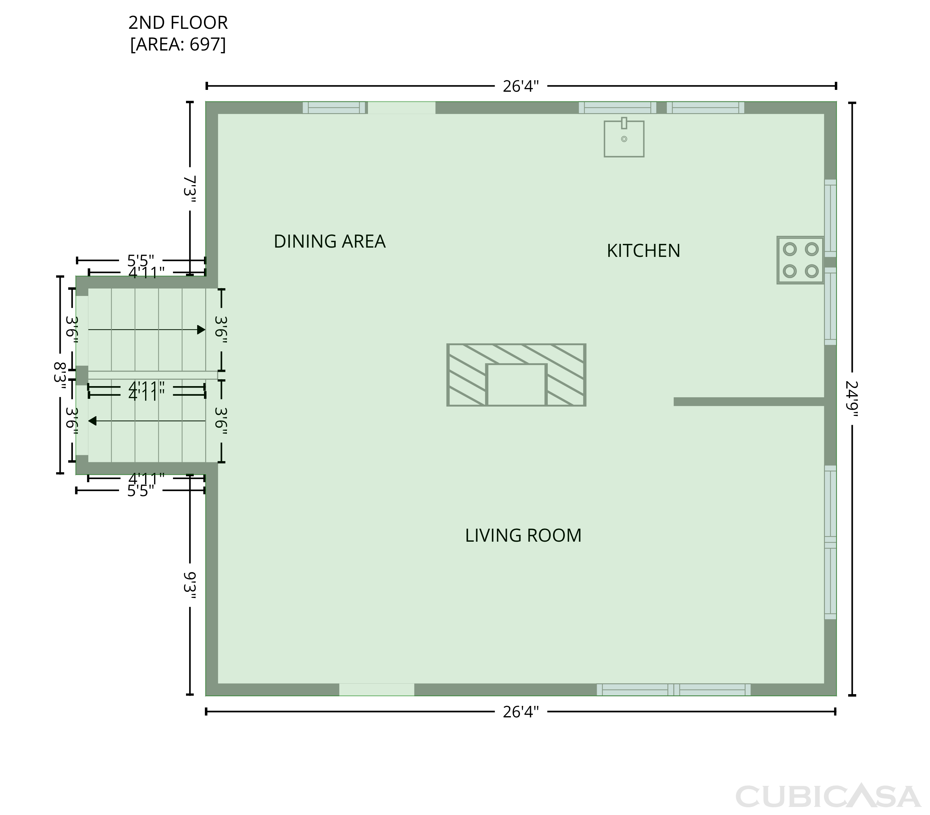 Second Floor of 160 Herndon Ln, Berea, KY