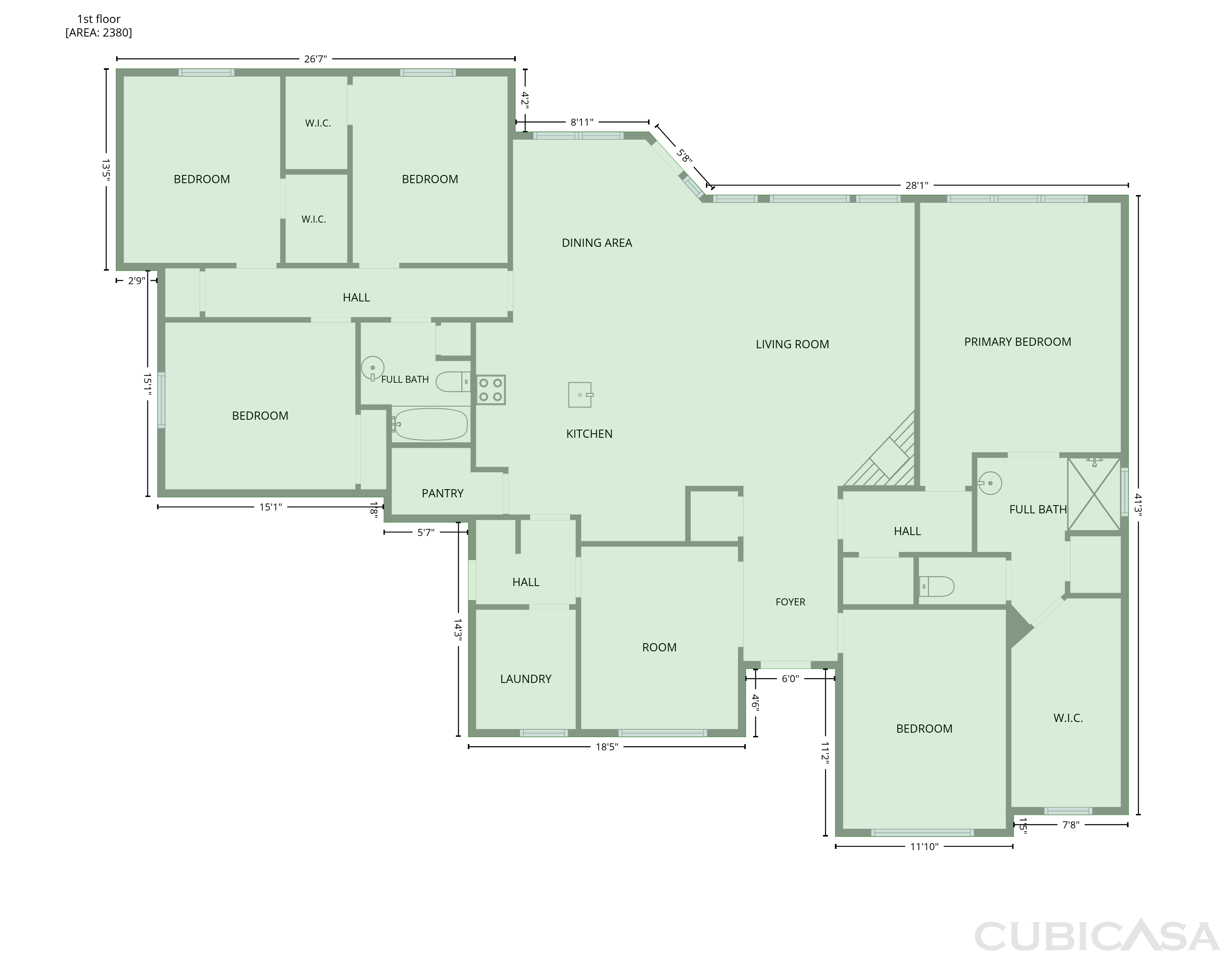 Main Floor of 211 Spring Creek Cir, Paradise, TX