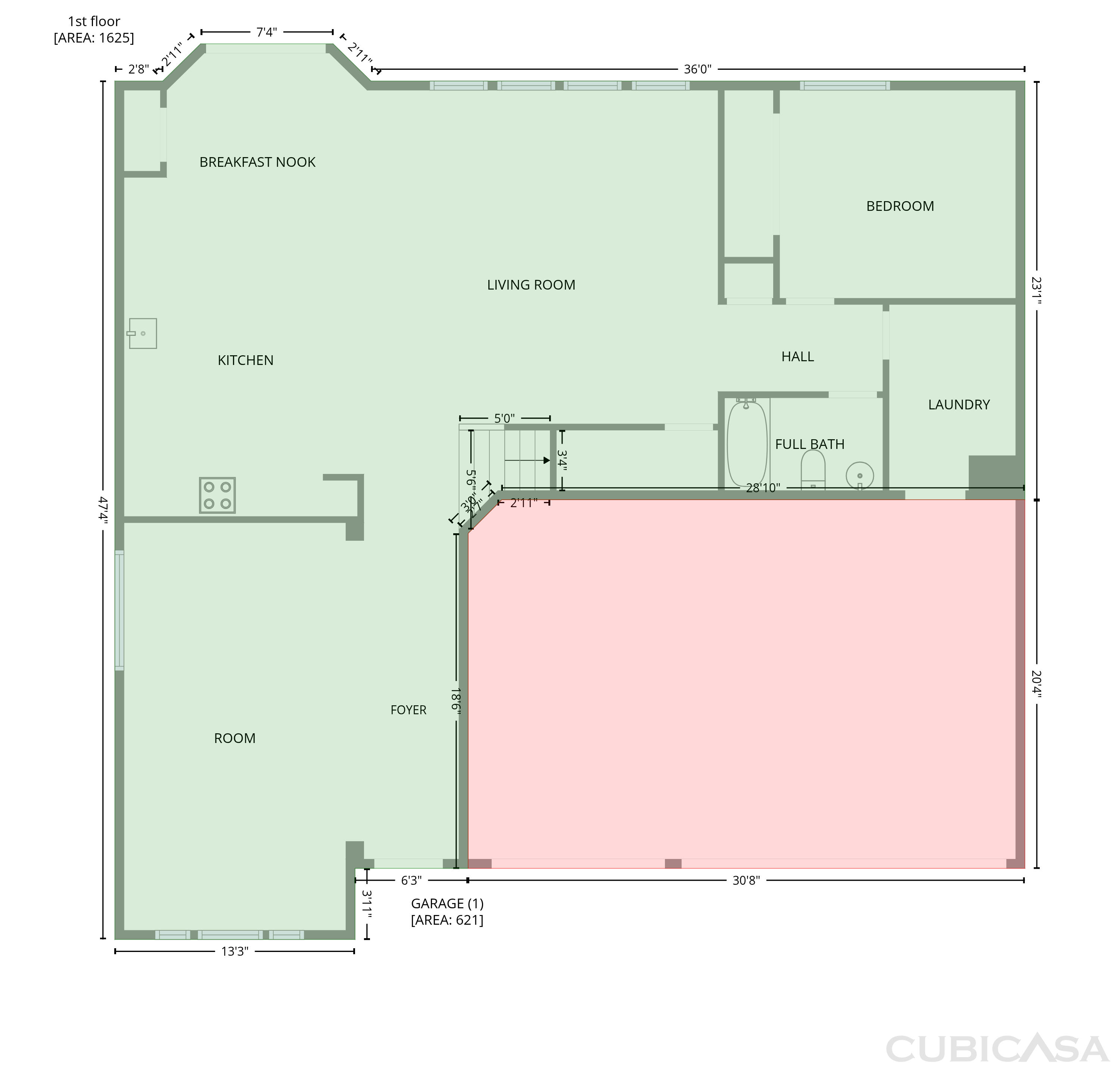 Main Floor of 11444 E Raleigh Ave, Mesa, AZ