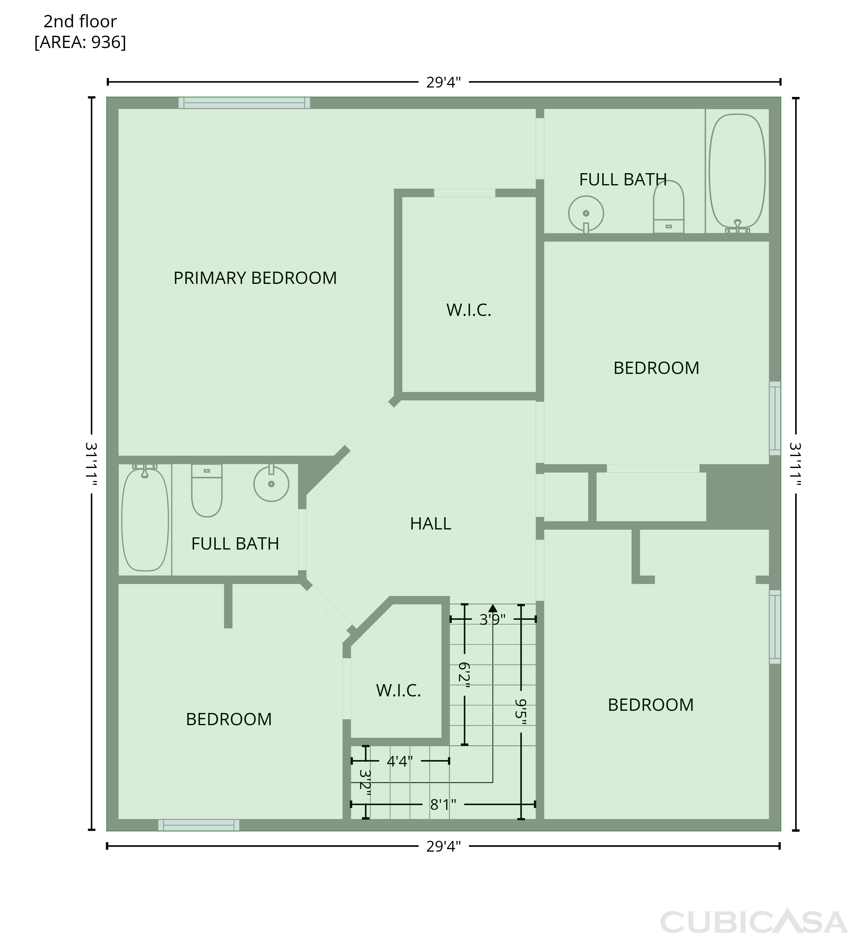 Second Floor of 152 Pine Crest View Dr, Summerville, SC