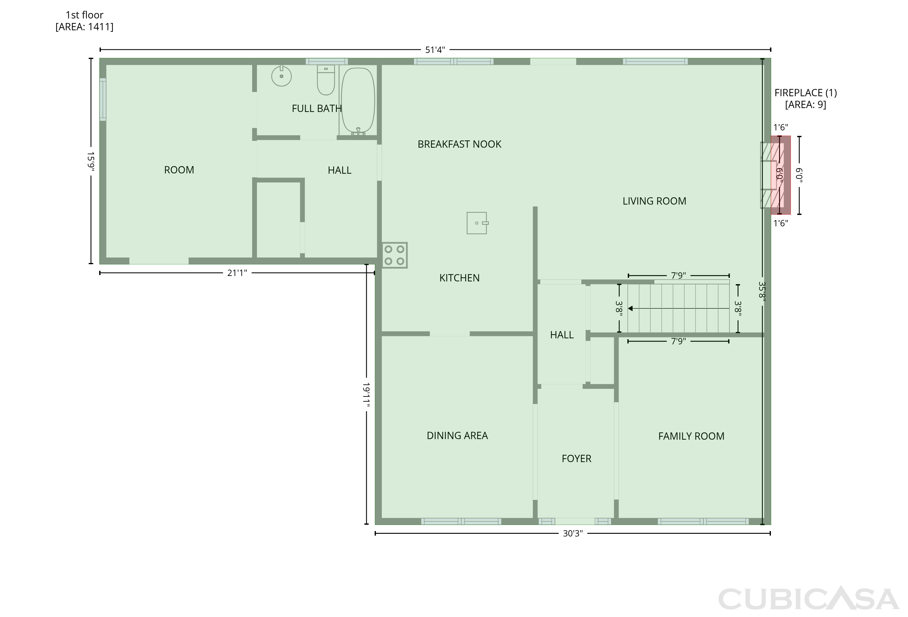 Main Floor of 212 Summergate Ln, Villa Rica, GA