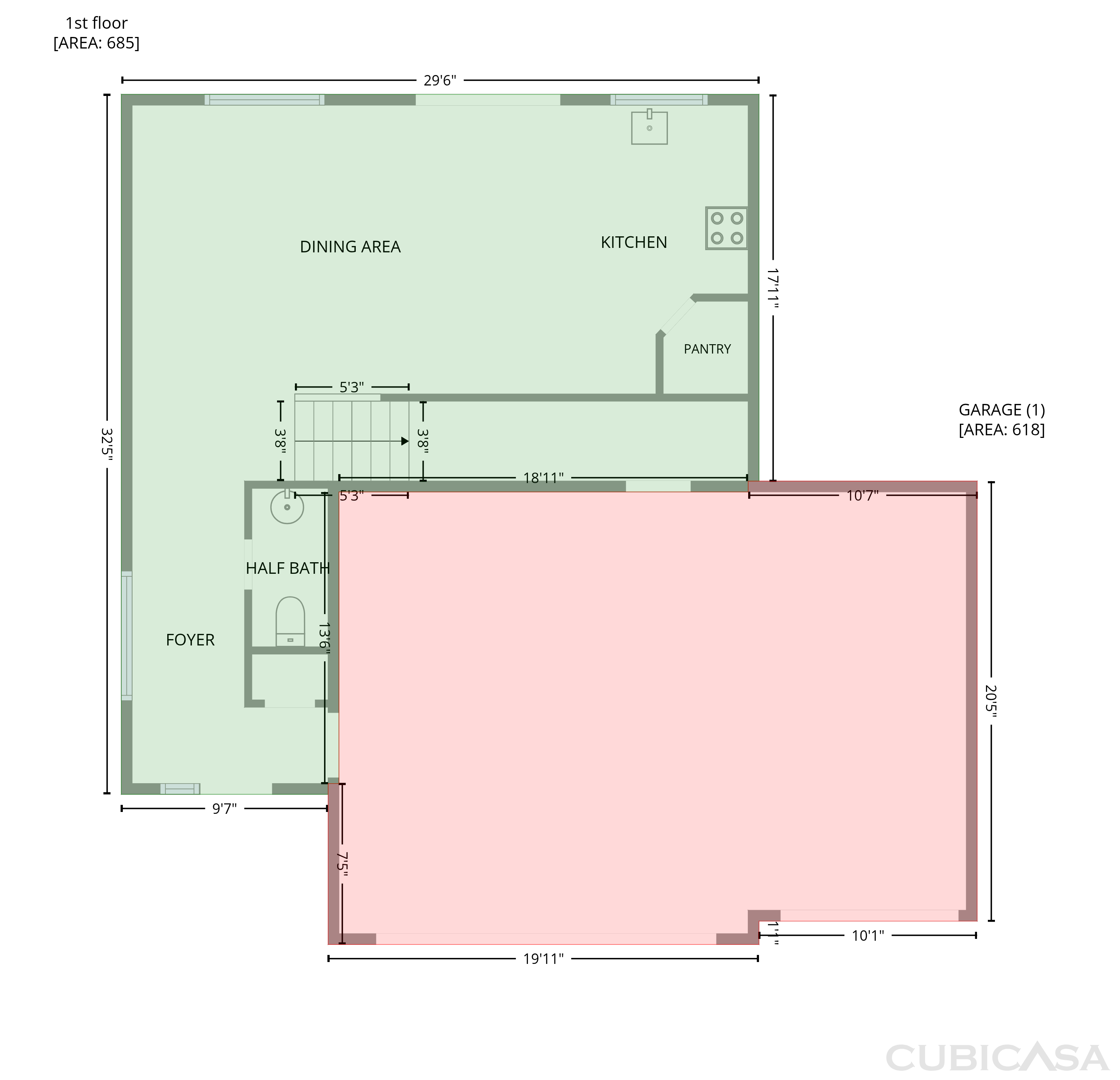 Main Floor of 2197 11th Ave SE, Cambridge, MN
