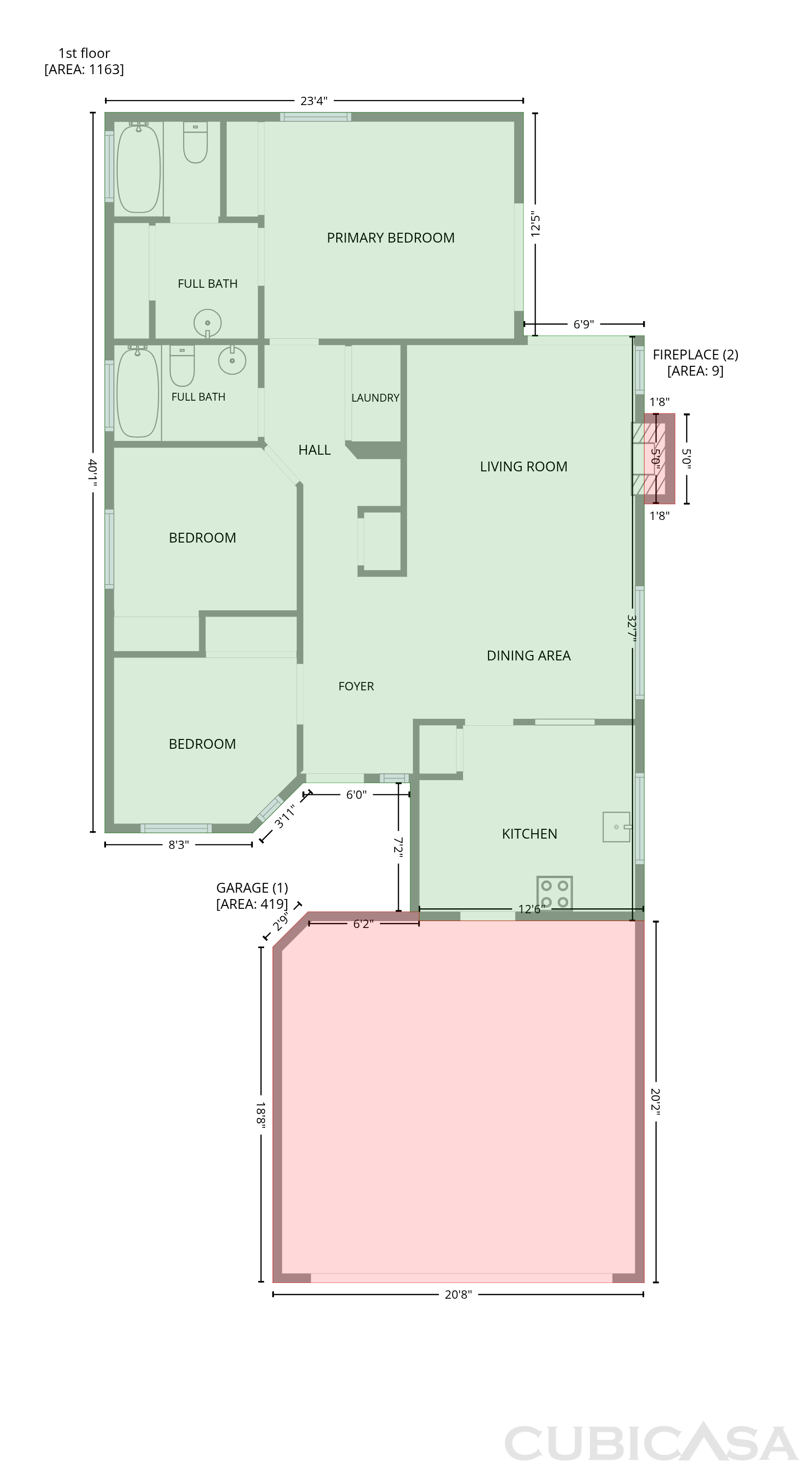 Main Floor of 1395 N Santa Anna Ct, Chandler, AZ