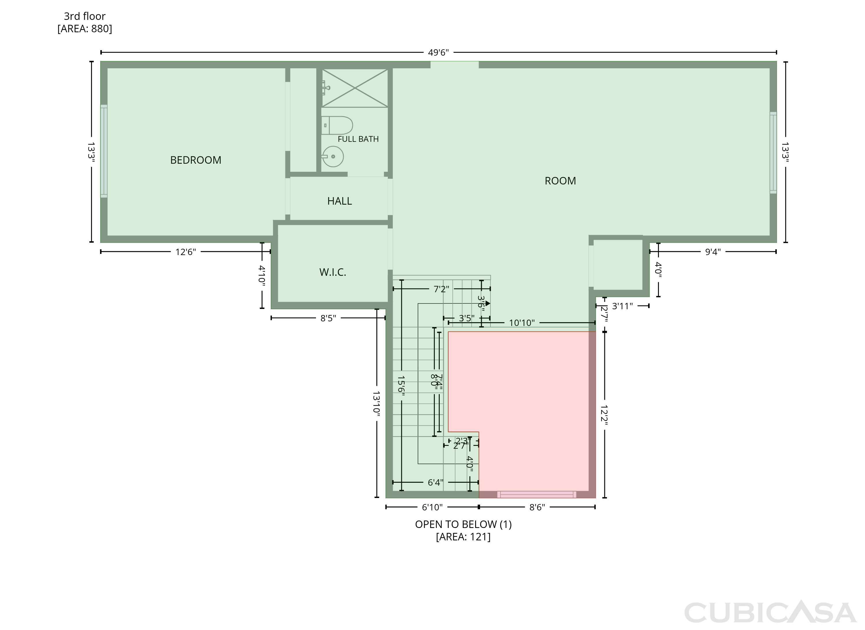 Third Floor of 14629 Glen Valley Ct, Charlotte, NC