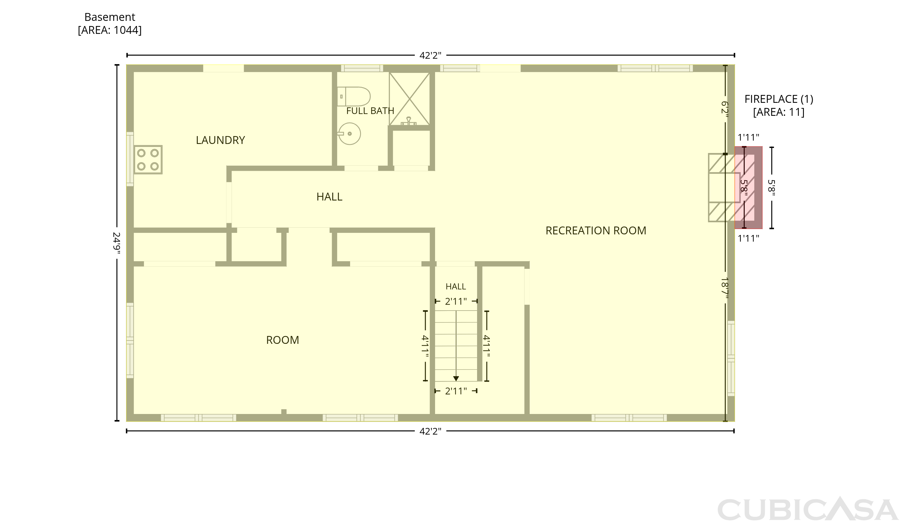 Main Floor of 1531 Hamlett Dr, Henderson, NC