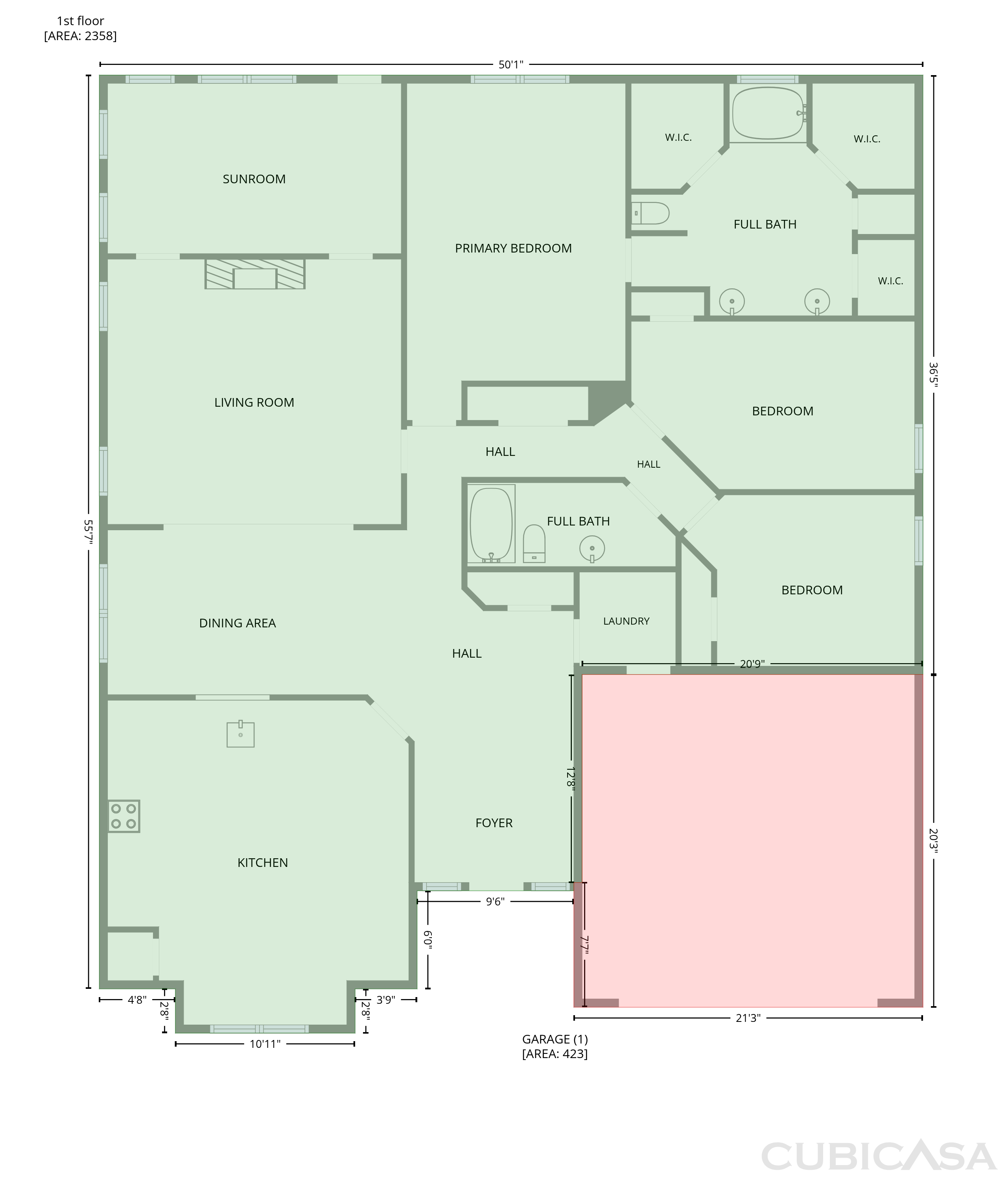 Main Floor of 825 Adams Dr, Burleson, TX
