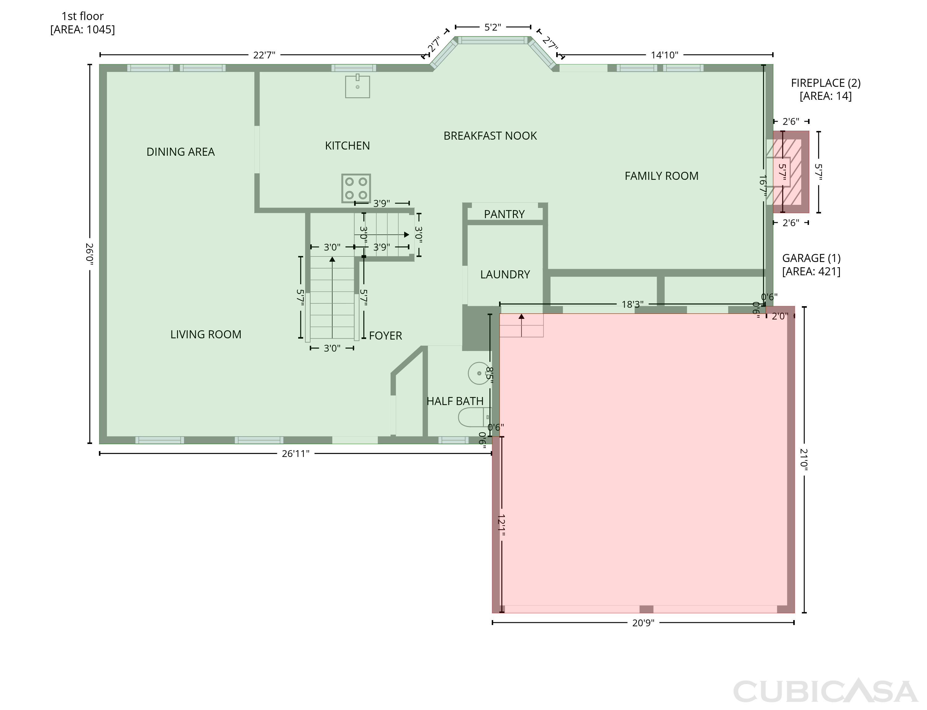 Second Floor of 231 Fox Hollow Rd, Mooresville, NC