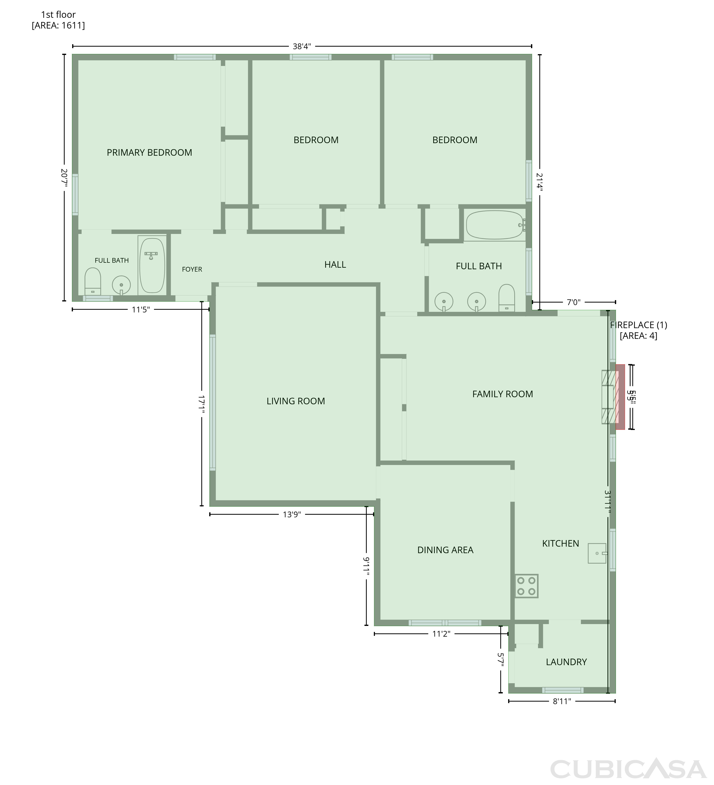 Main Floor of 302 Partridge Cir, Summerville, SC