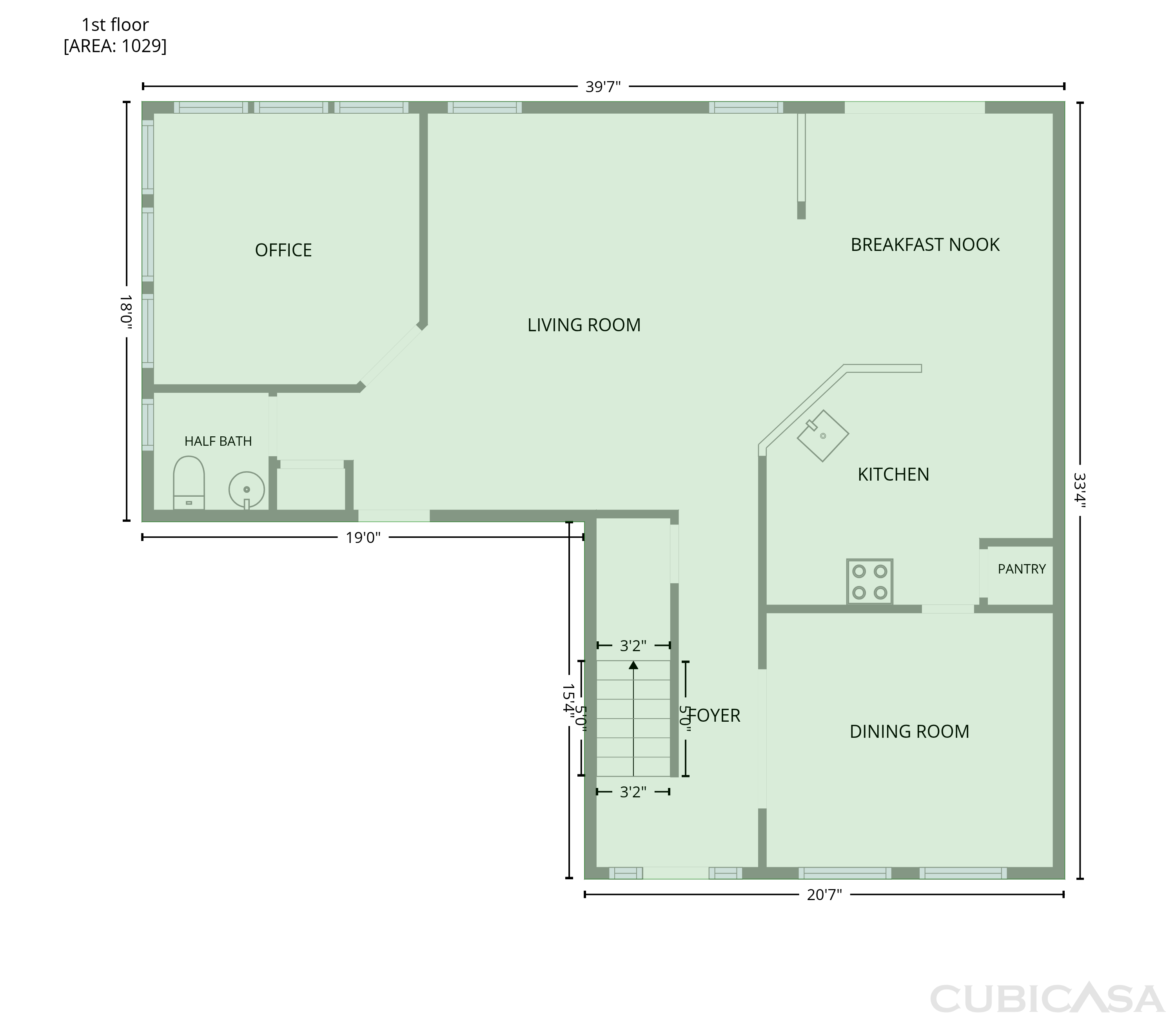 Main Floor of 3037 Ellington Dr, Summerville, SC