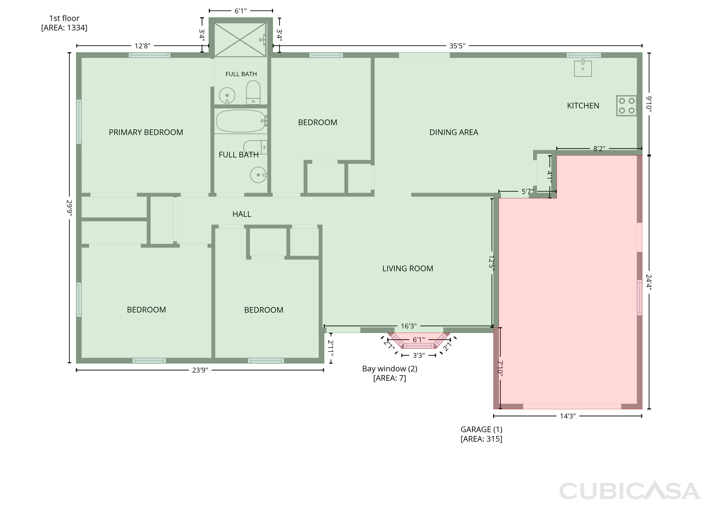 Main Floor of 2922 Xavier Ct, Orlando, FL