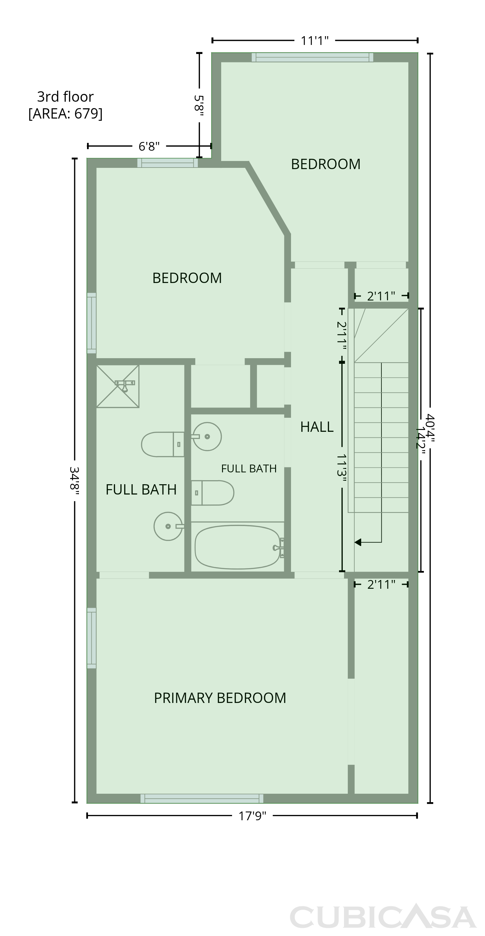 Third Floor of 7129 Founders Club Ct, Charlotte, NC