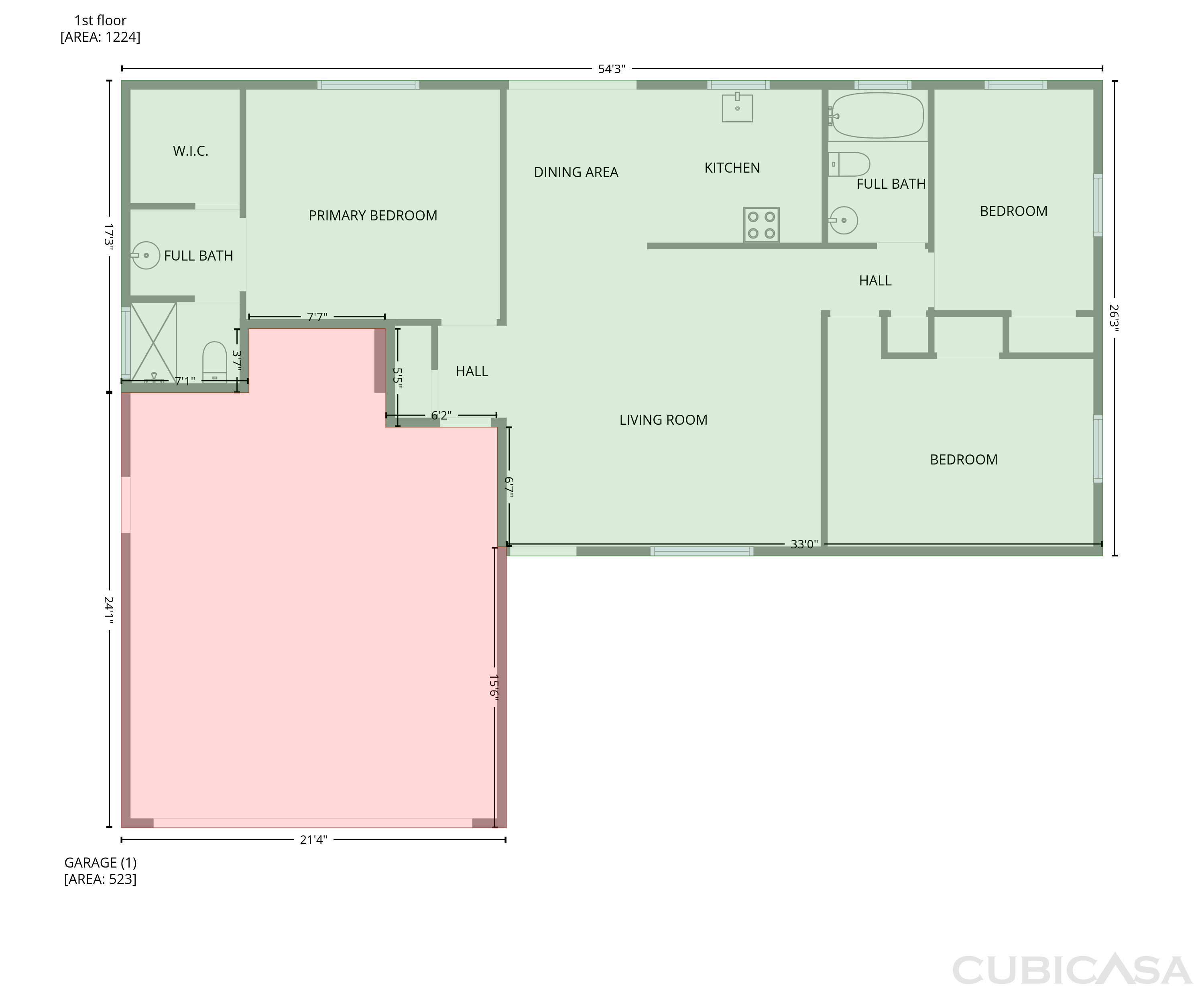 Main Floor of 7026 Hammock Way, Winter Park, FL