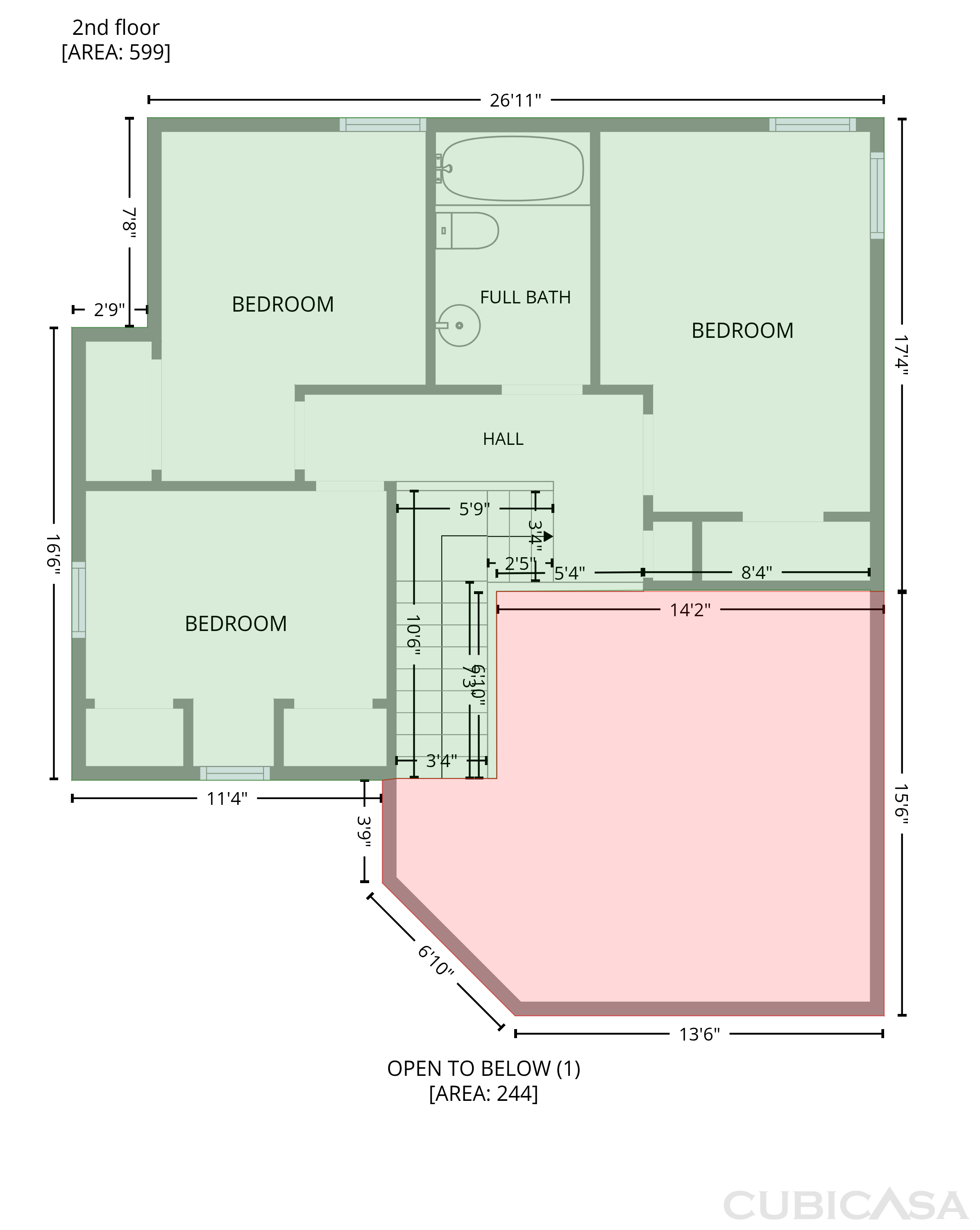 Second Floor of 2300 Ruddy Rd, Raleigh, NC