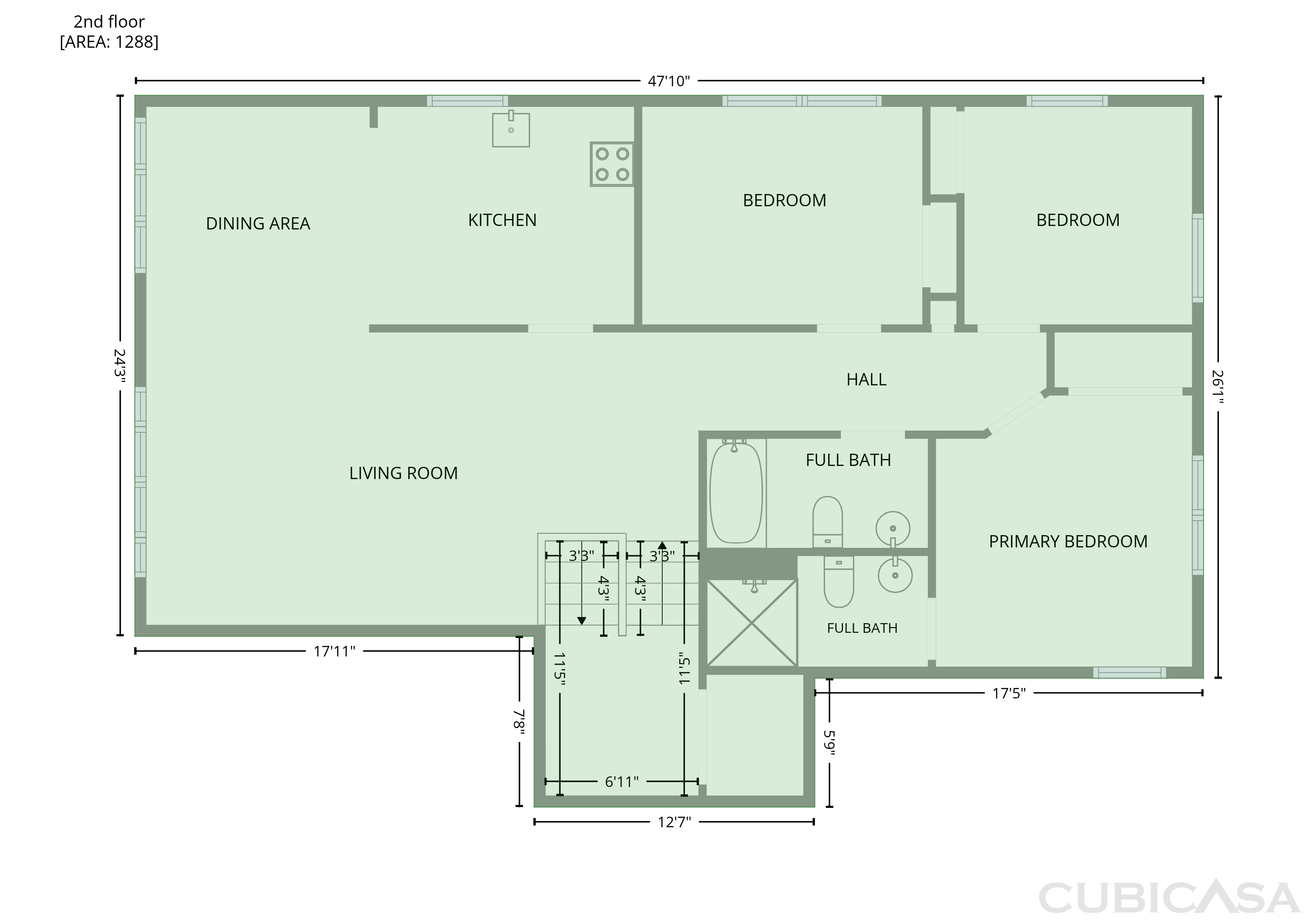Second Floor of 12228 Allen Dr, Burnsville, MN