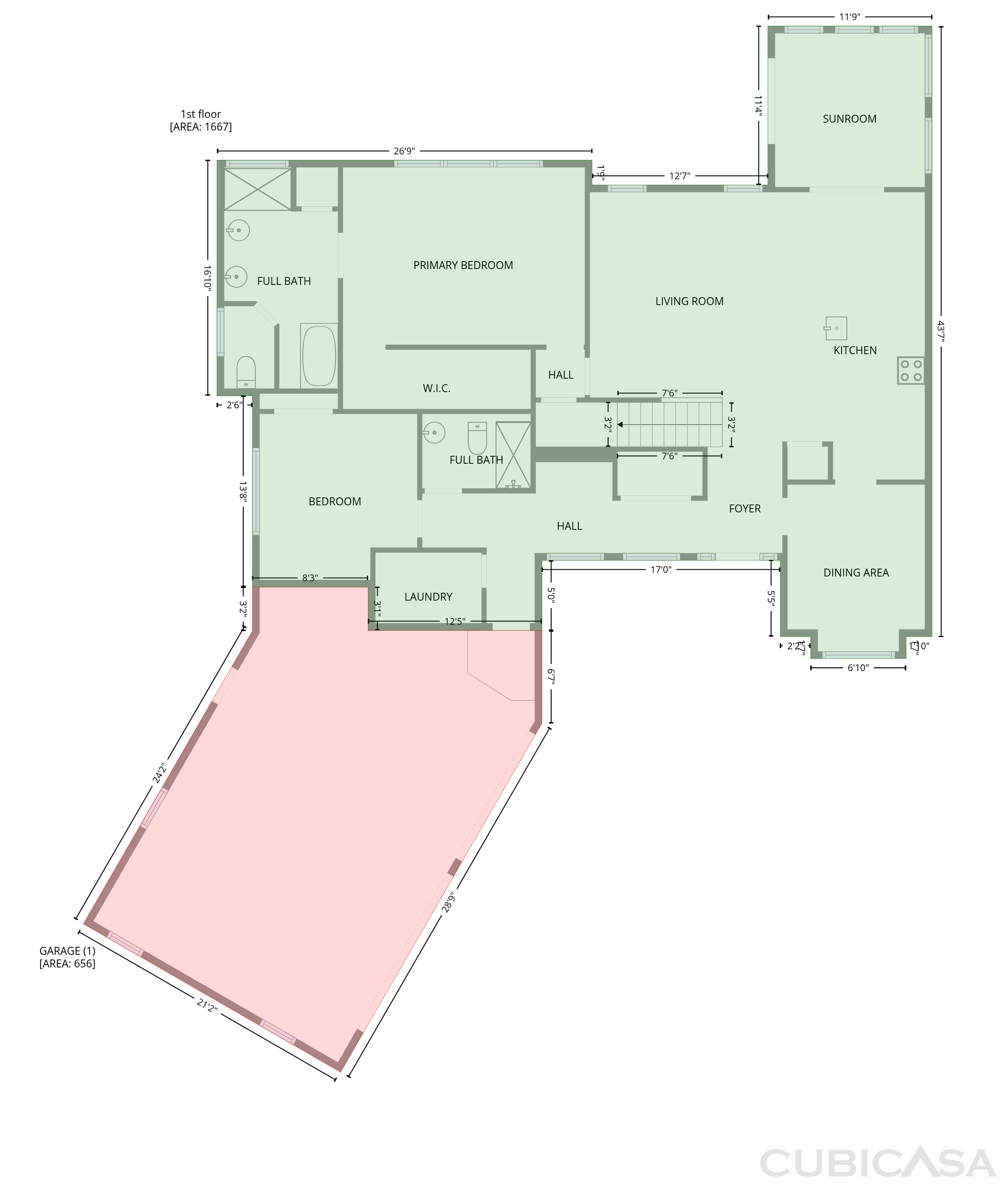 Main Floor of 3204 Millstone Creek Rd, Lancaster, SC