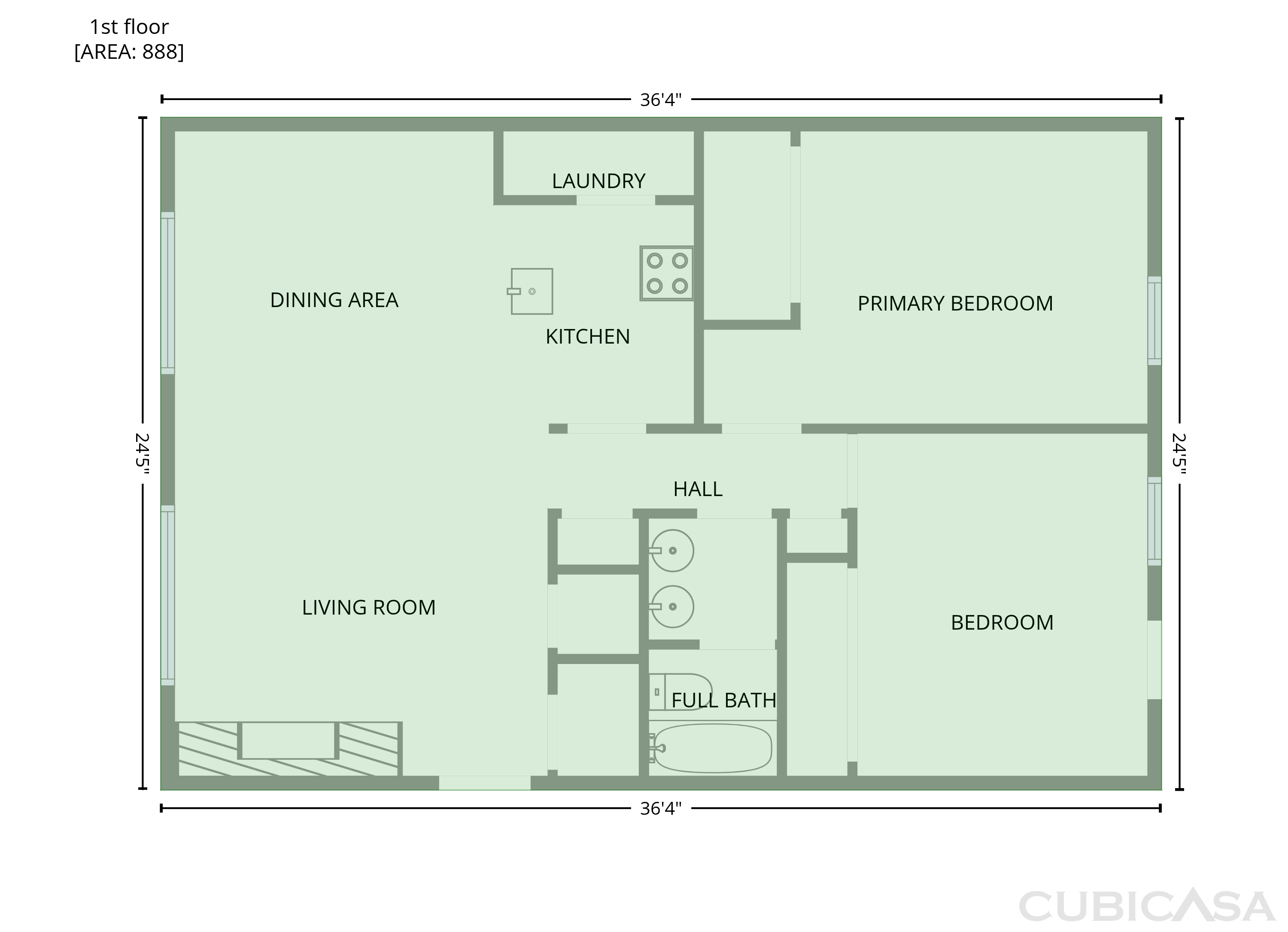 Main Floor of 2320 Rutger St, Saint Louis, MO