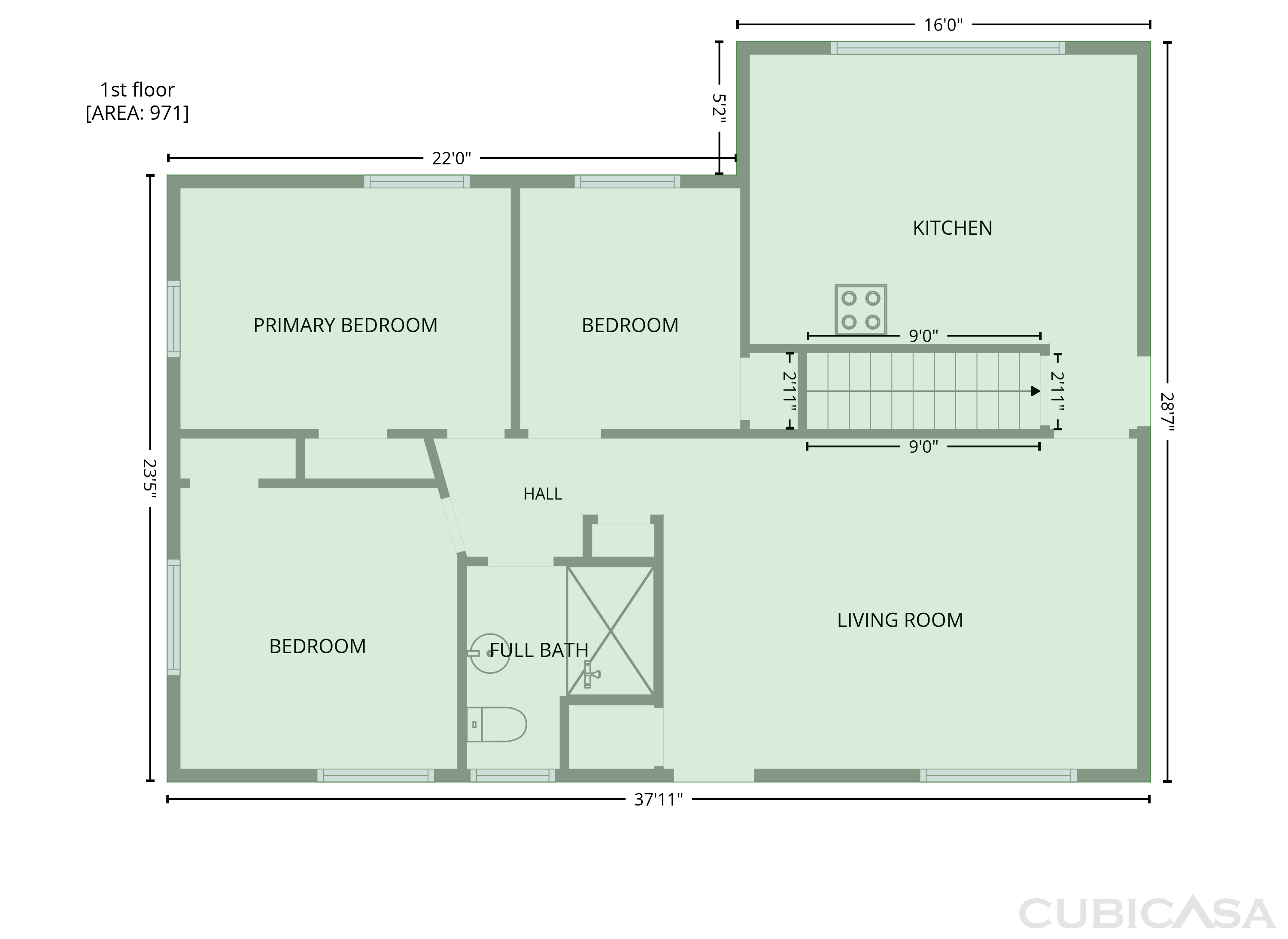 Second Floor of 5964 Decatur Ave N, New Hope, MN
