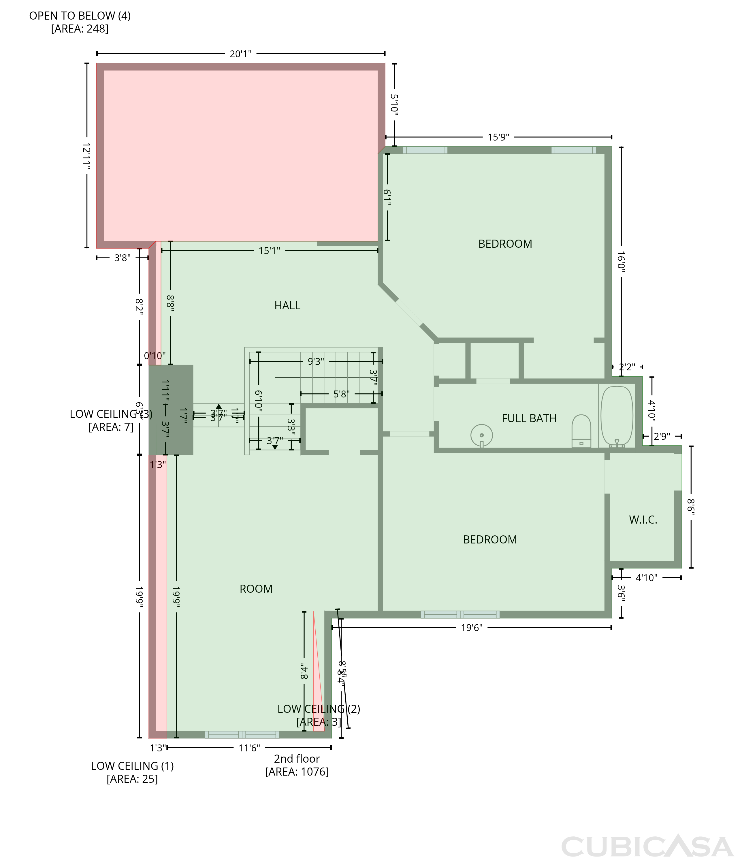 Second Floor of 3512 Martins Woods Ln, La Vergne, TN