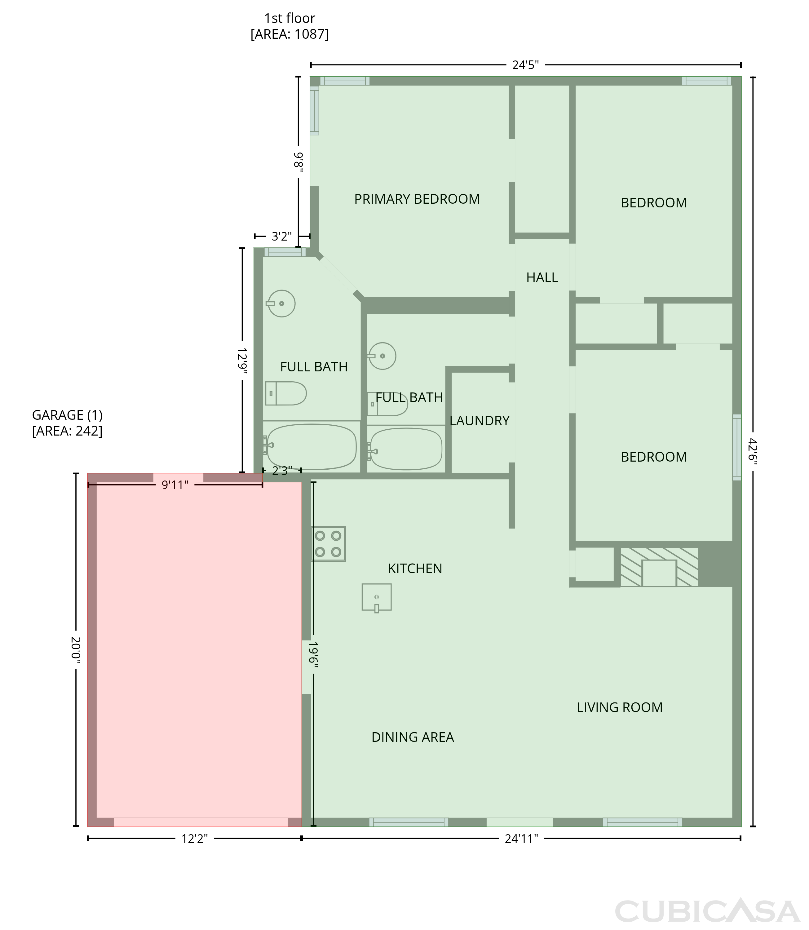 Main Floor of 109 King Valley Rd, Pelham, AL