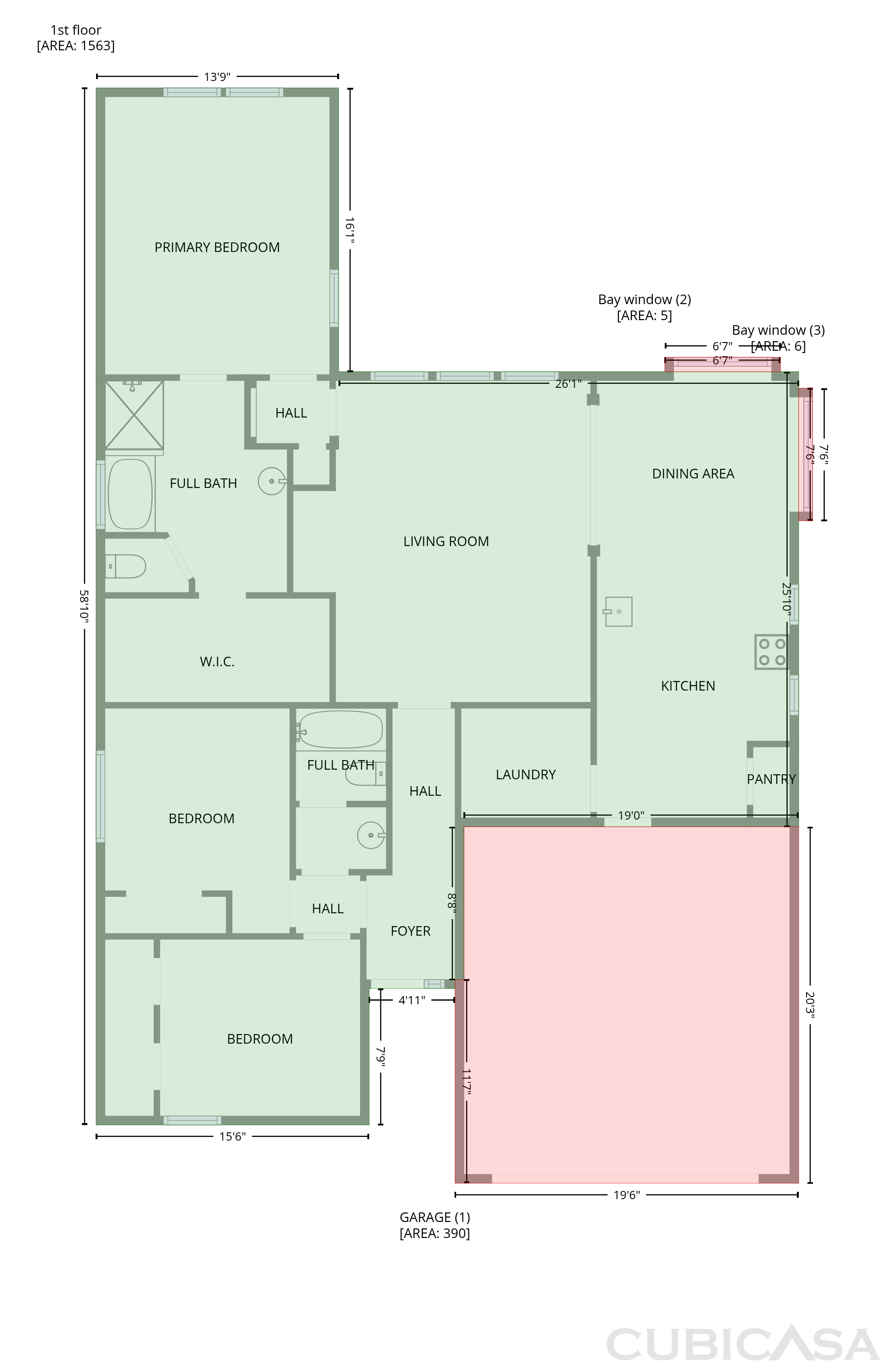 Main Floor of 6843 Tammany Manor Ln, Spring, TX