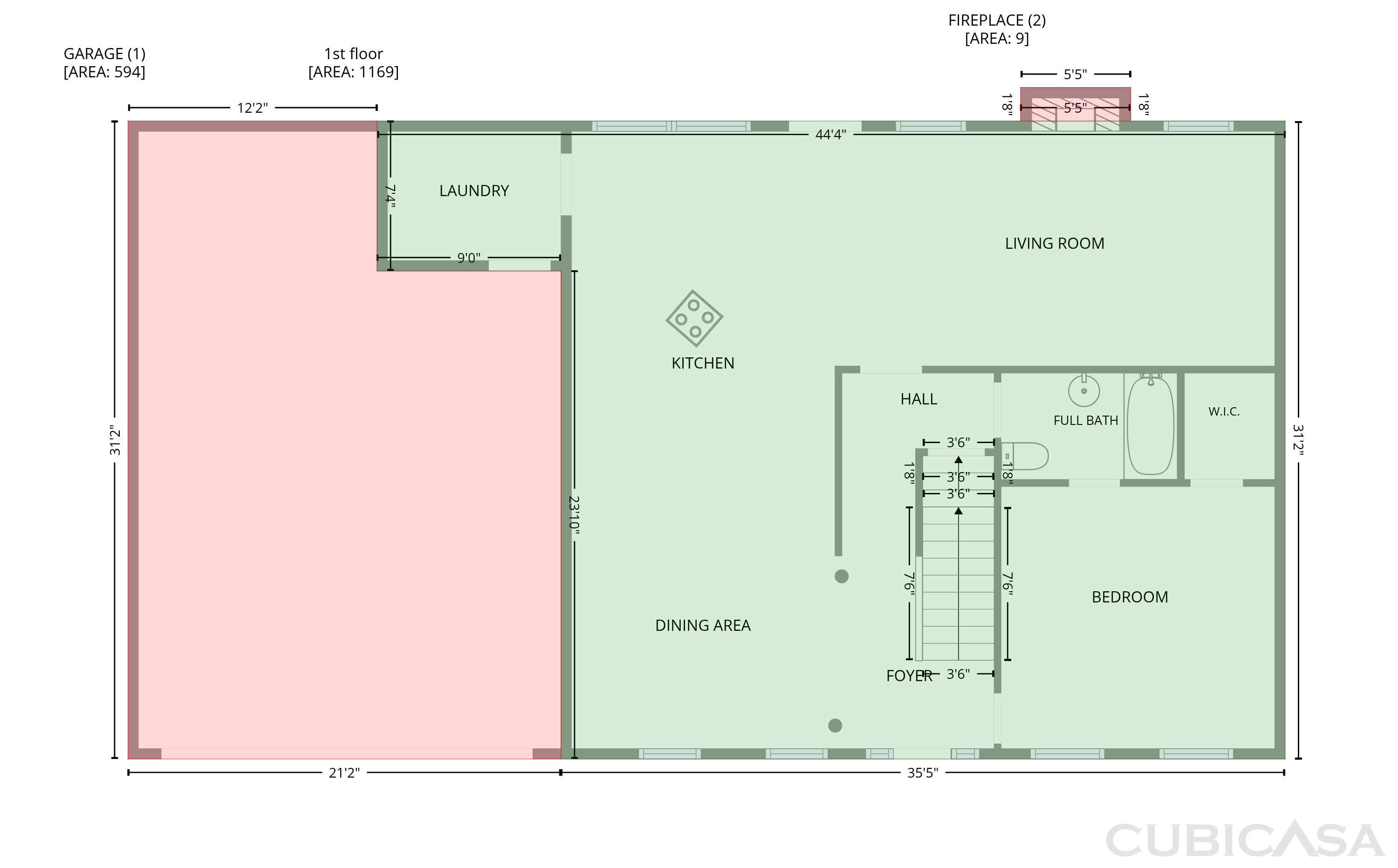Second Floor of 2888 Carrousel Ct, Stone Mountain, GA
