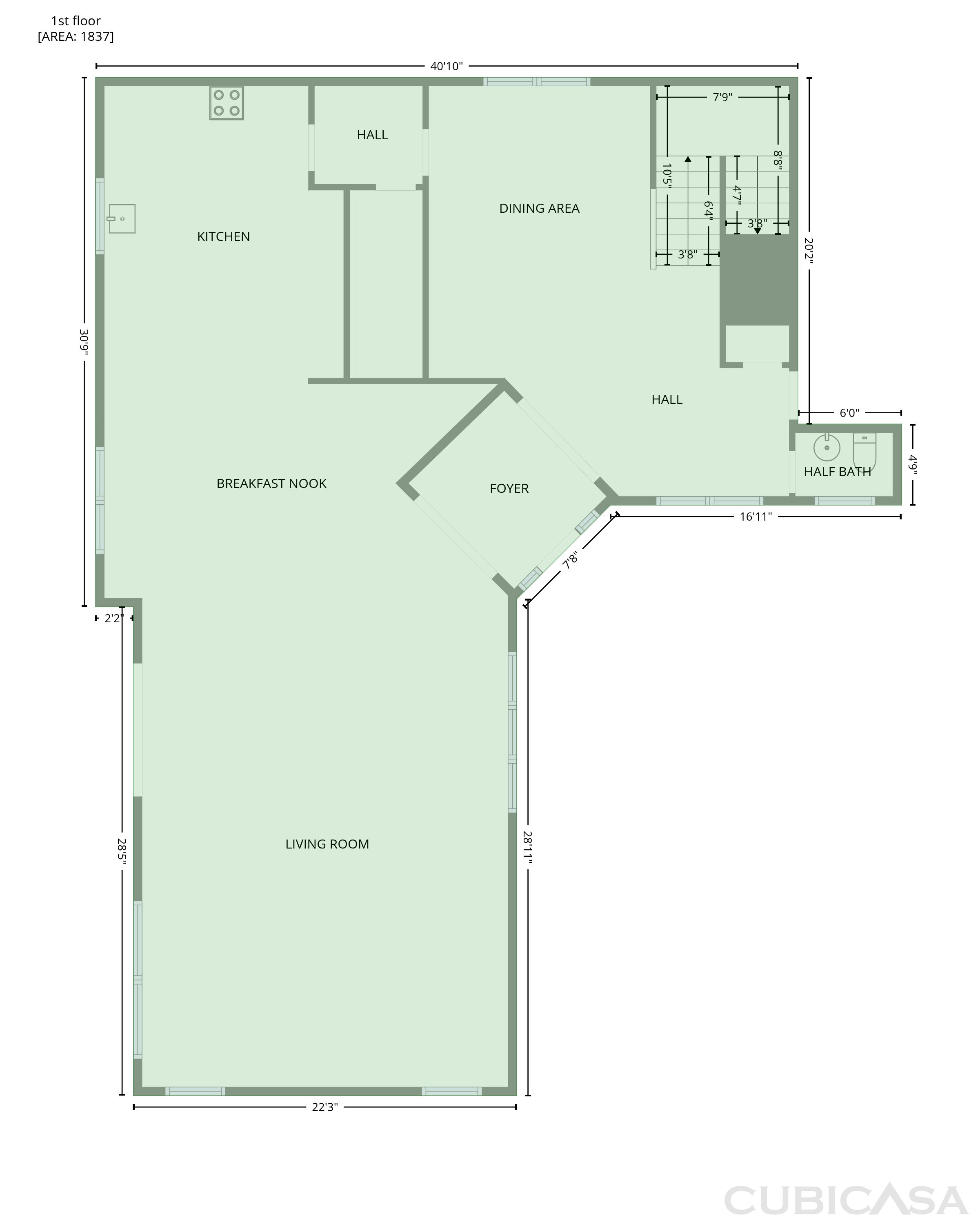 Main Floor of 6033 S Mack Ave, Gilbert, AZ