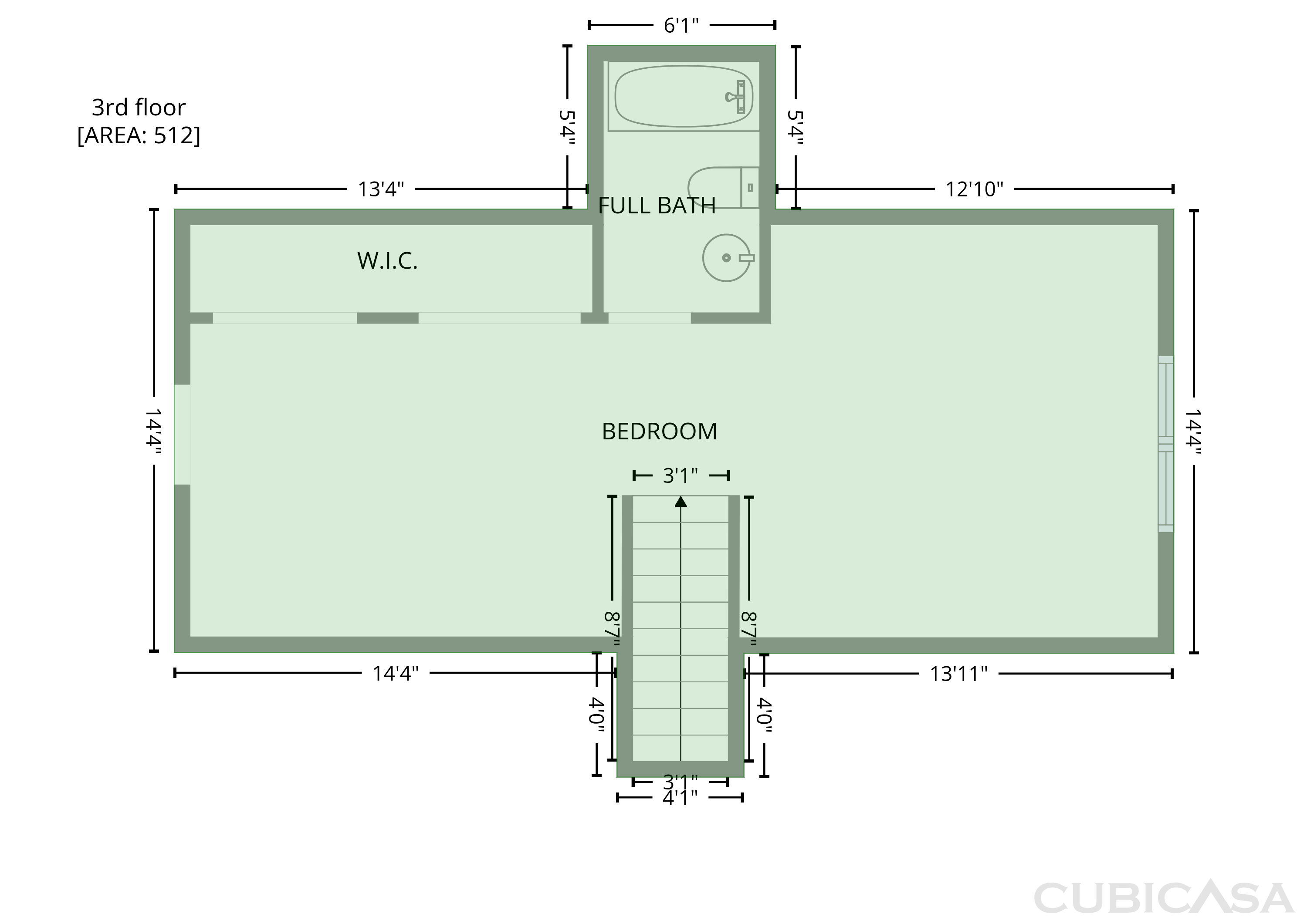 Third Floor of 3621 Rolridge Rd, Henrico, VA