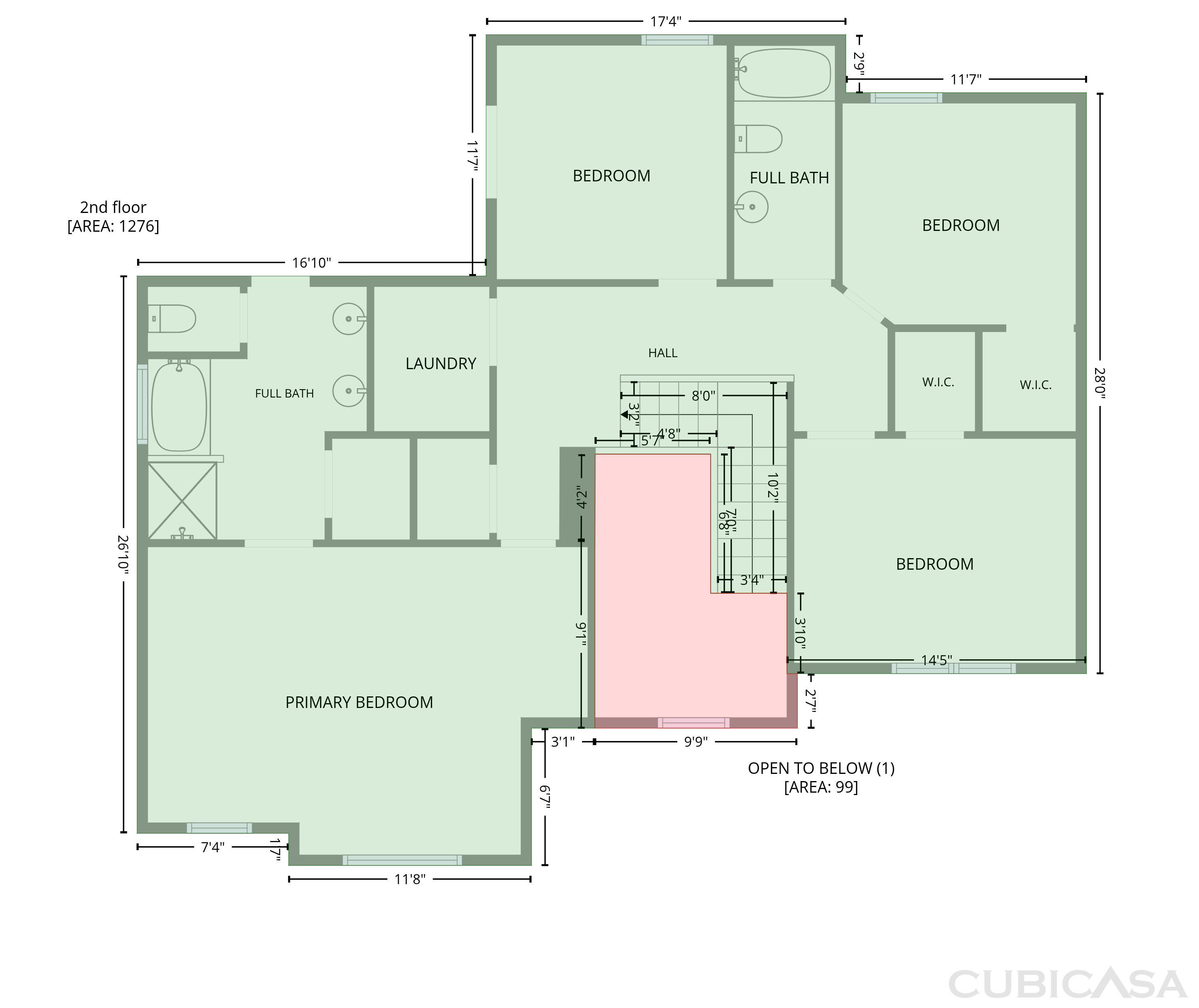 Second Floor of 2321 Willow Shade Ln, Loganville, GA