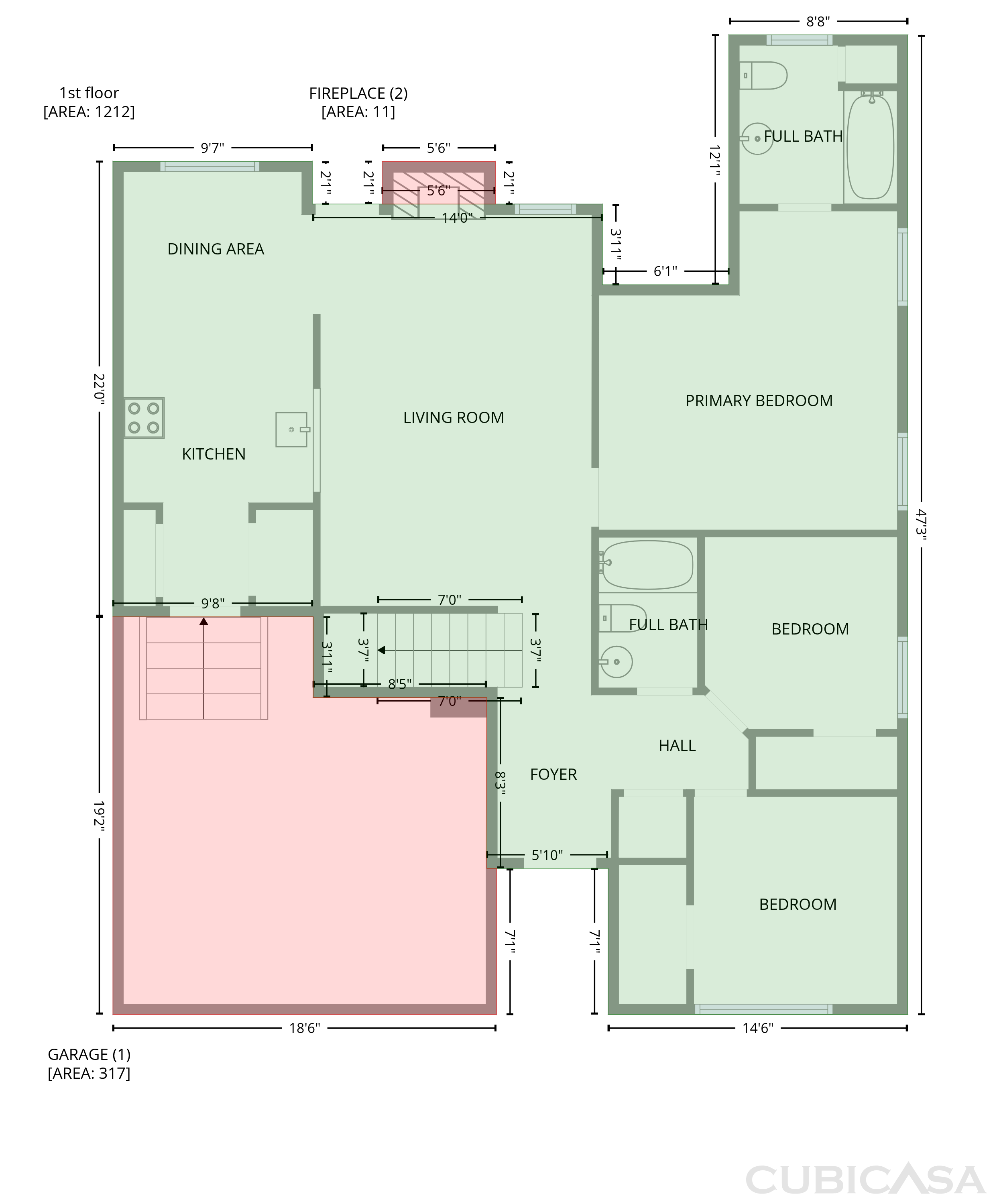 Main Floor of 3148 Brook Hill Dr, Clarksville, TN