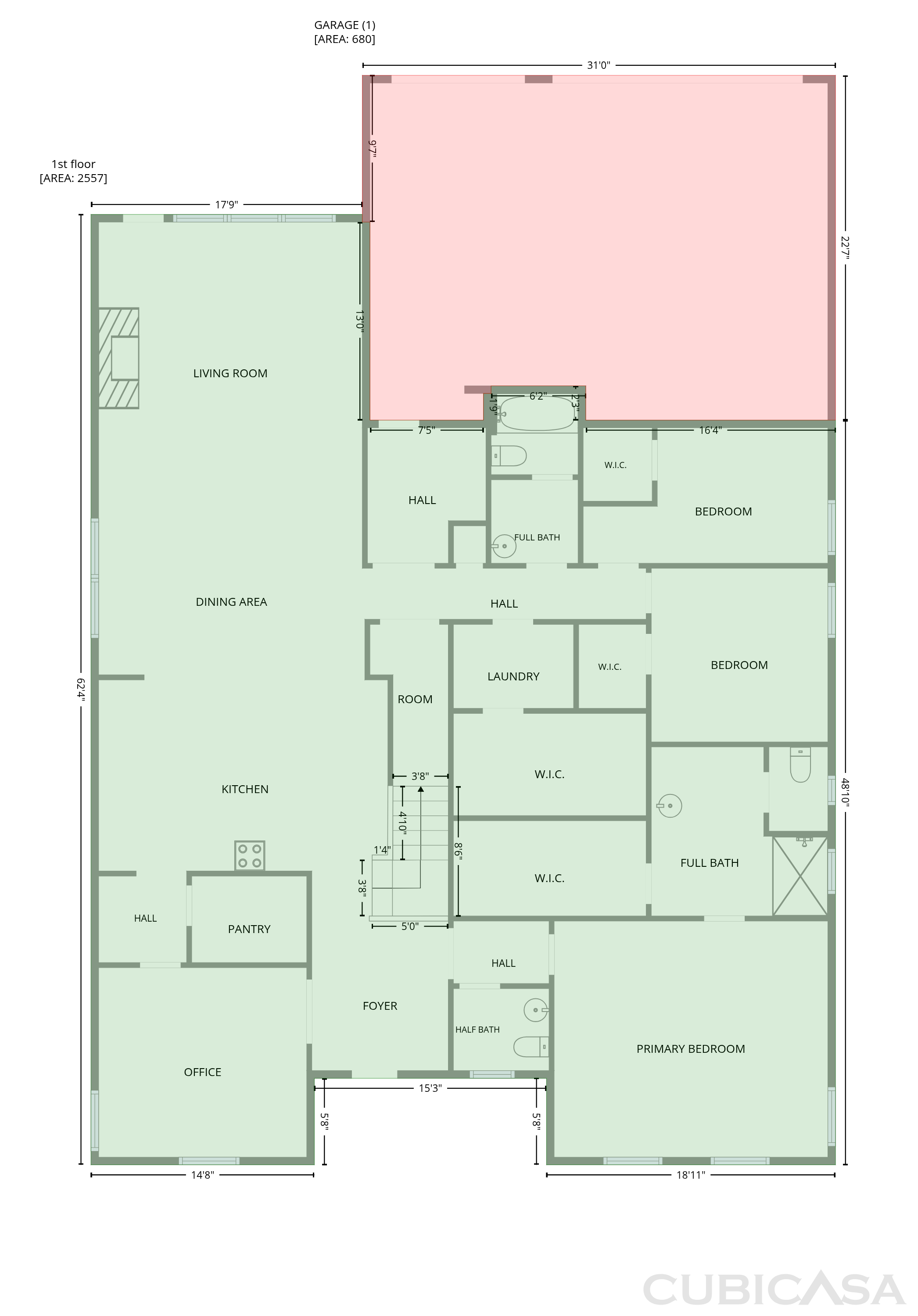 Main Floor of 150 Westover Cmns, Fayetteville, GA