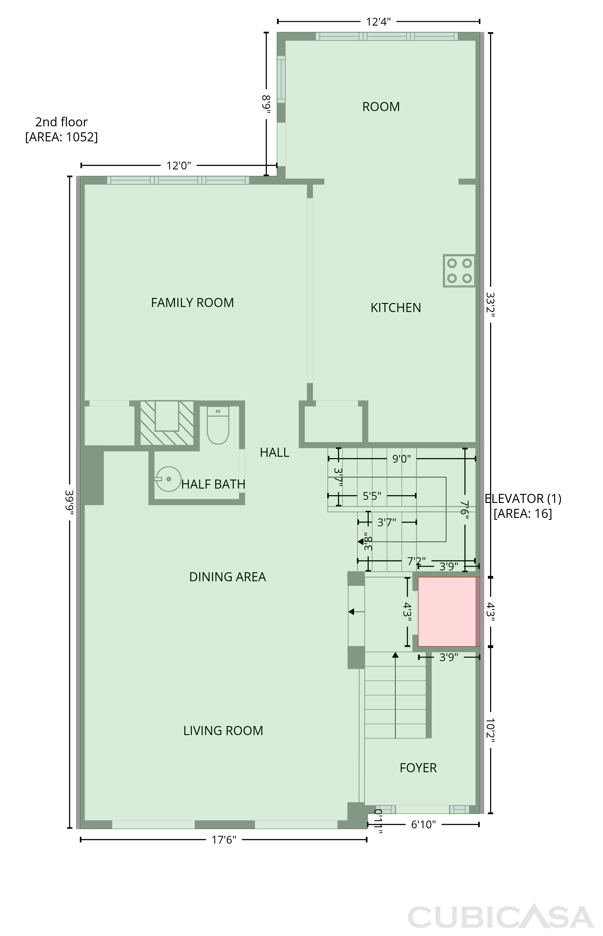 Second Floor of 1659 Woodwalk Strm SE, Atlanta, GA