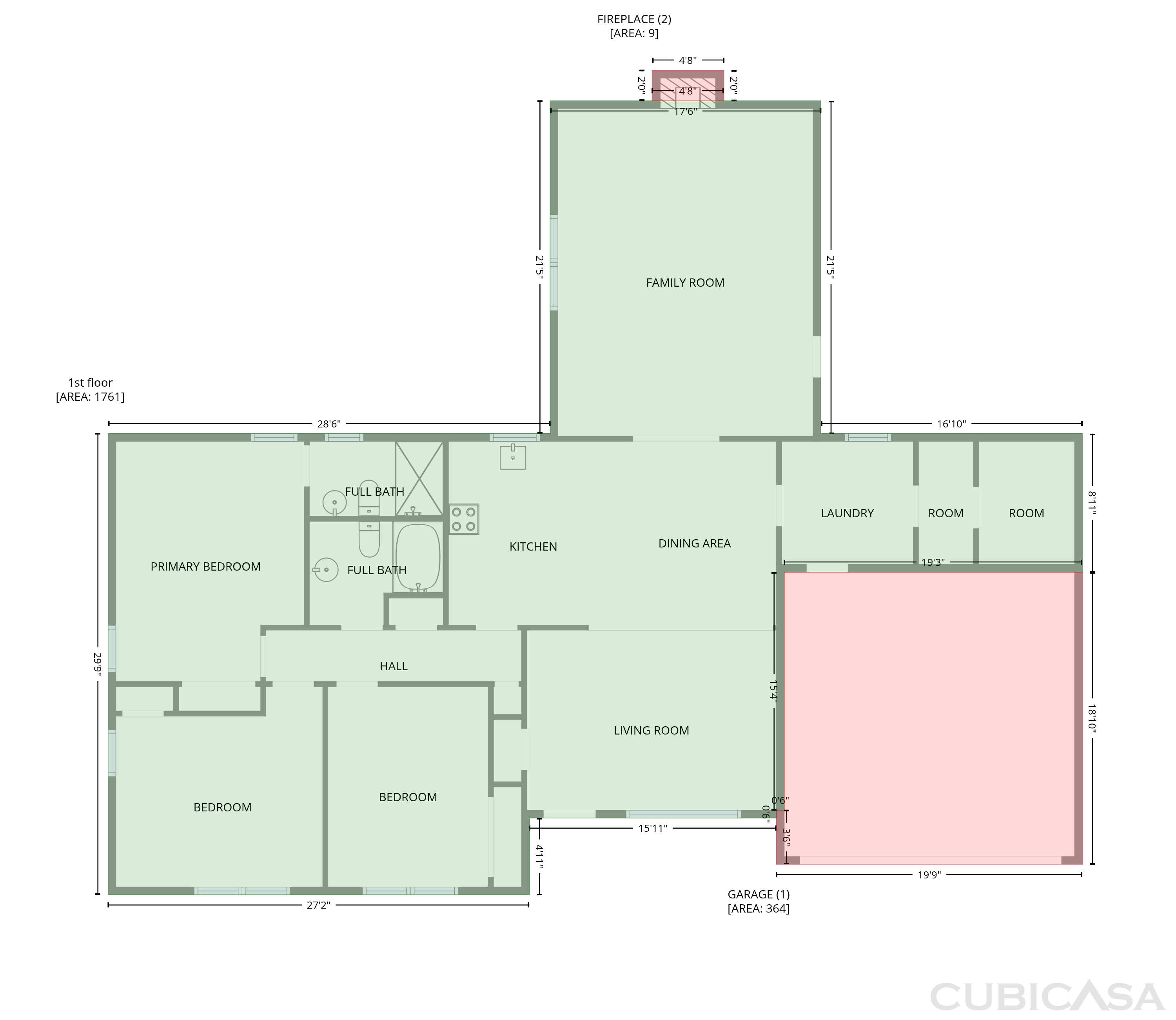 Main Floor of 214 Cornell Dr, Warner Robins, GA