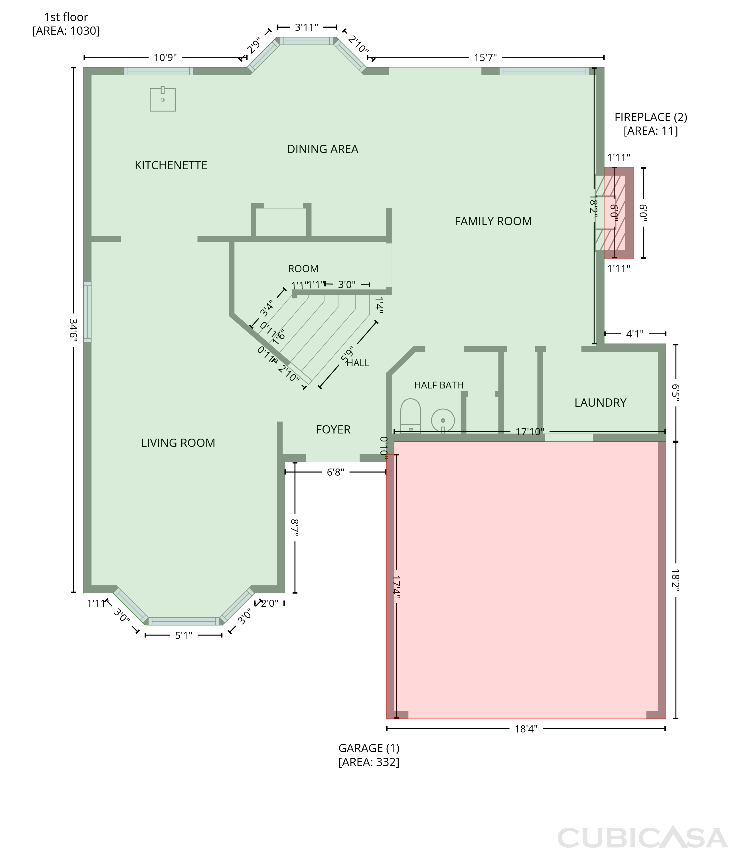 Main Floor of 4601 Loma Linda Cir, El Paso, TX