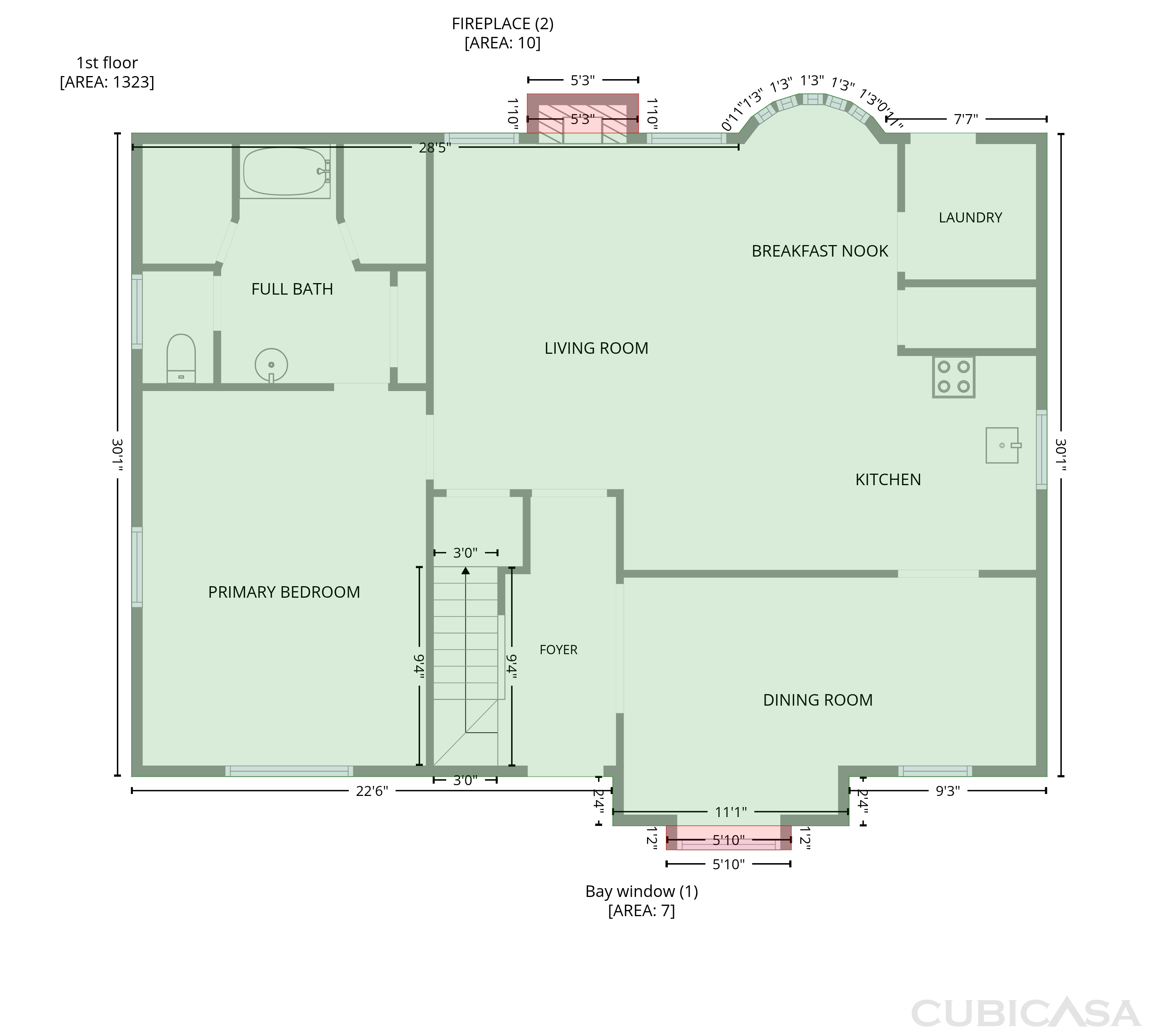 Main Floor of 6910 Vialinda Dr, Houston, TX