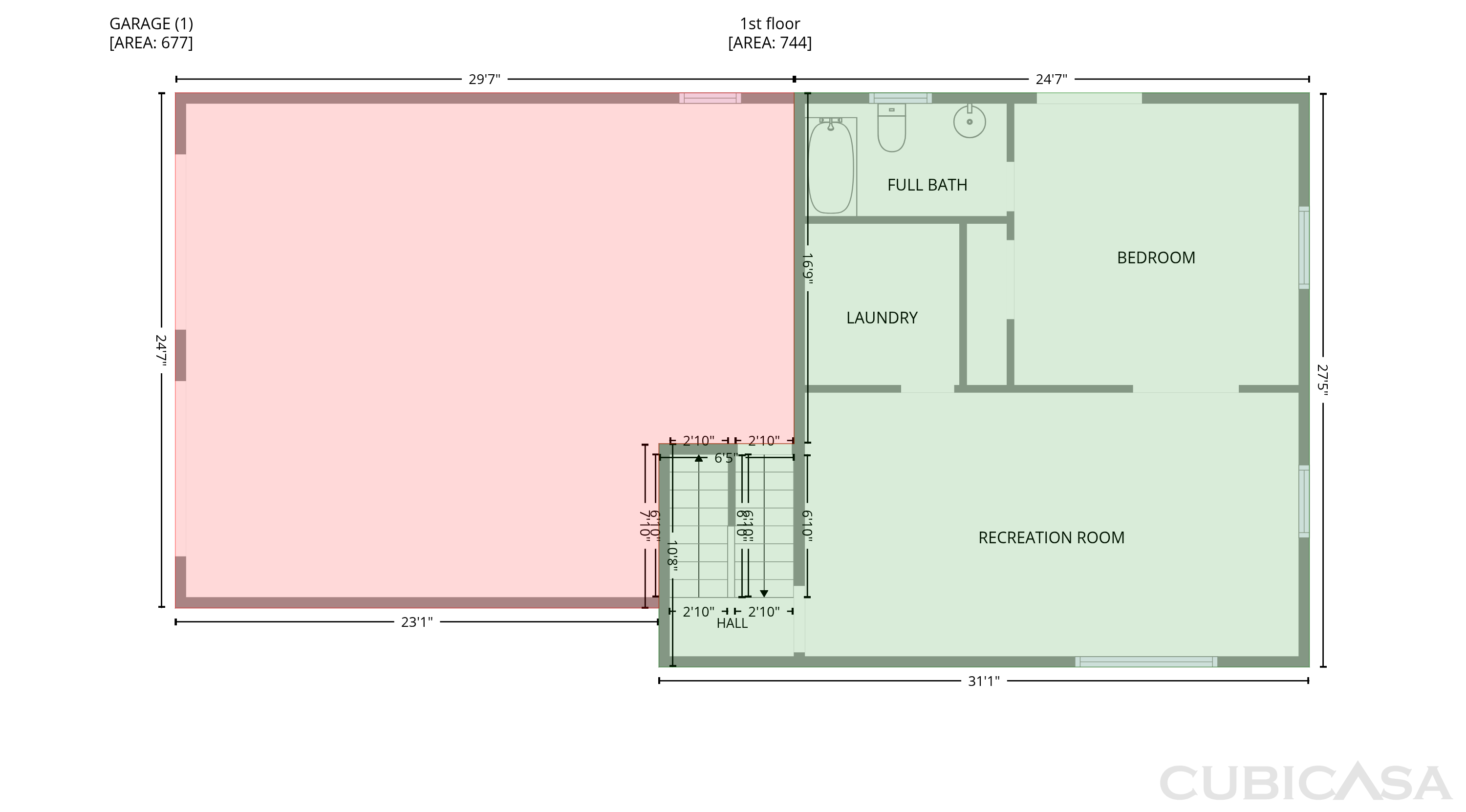 Main Floor of 3409 Woodrun Trl, Marietta, GA