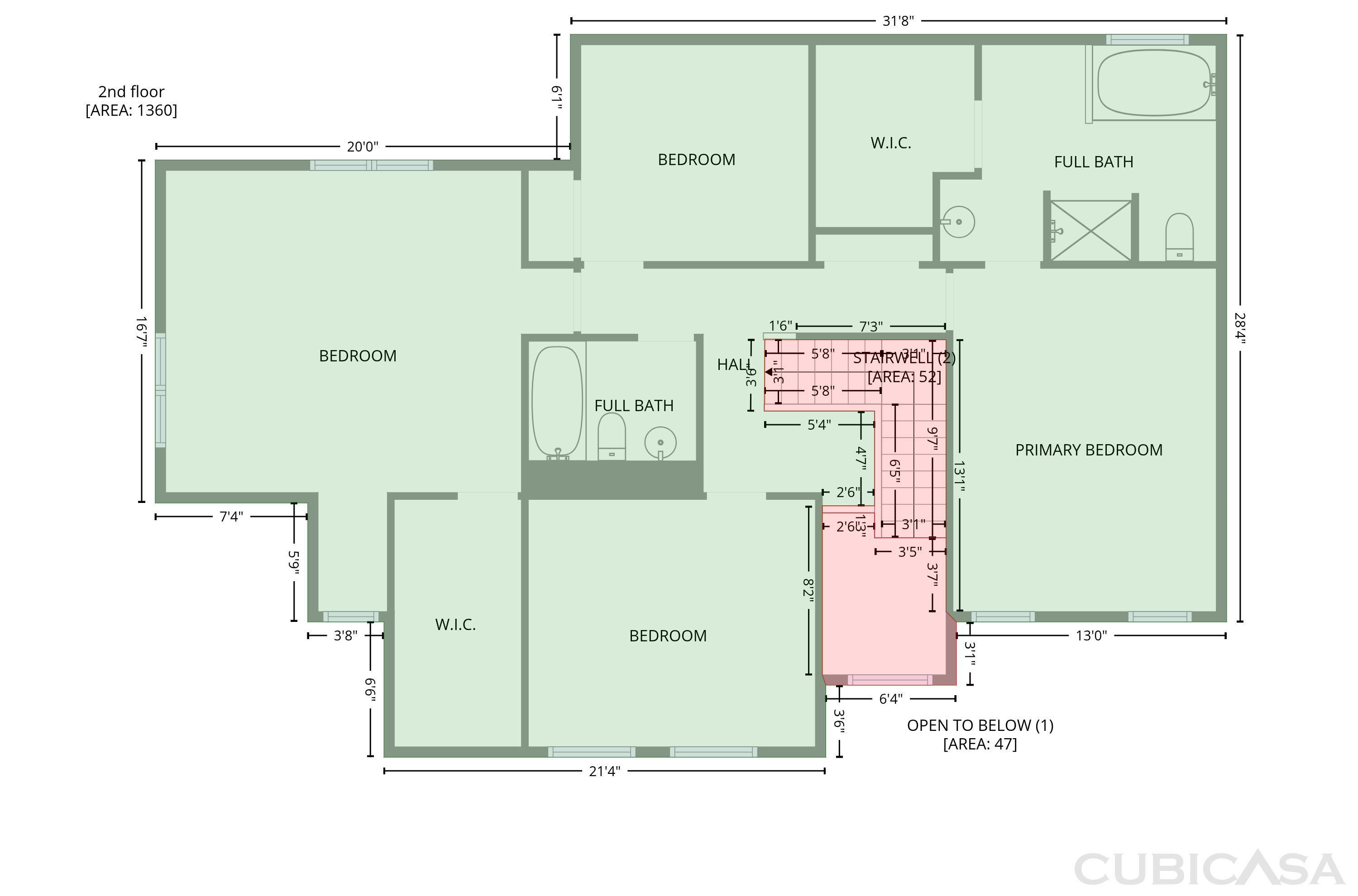 Second Floor of 6113 Remington Lake Dr, Raleigh, NC