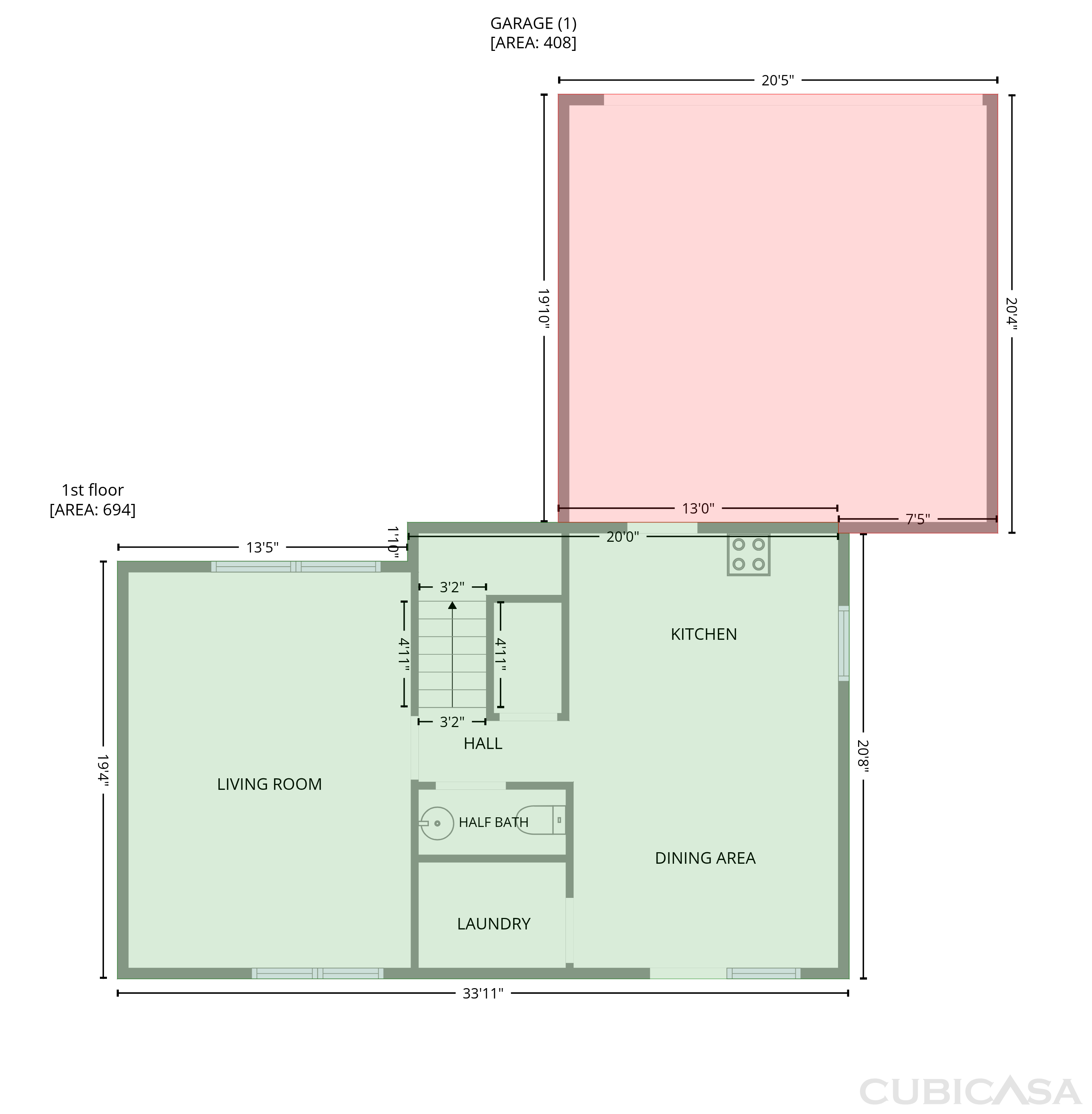 Main Floor of 1913 Foust Rd, Greensboro, NC