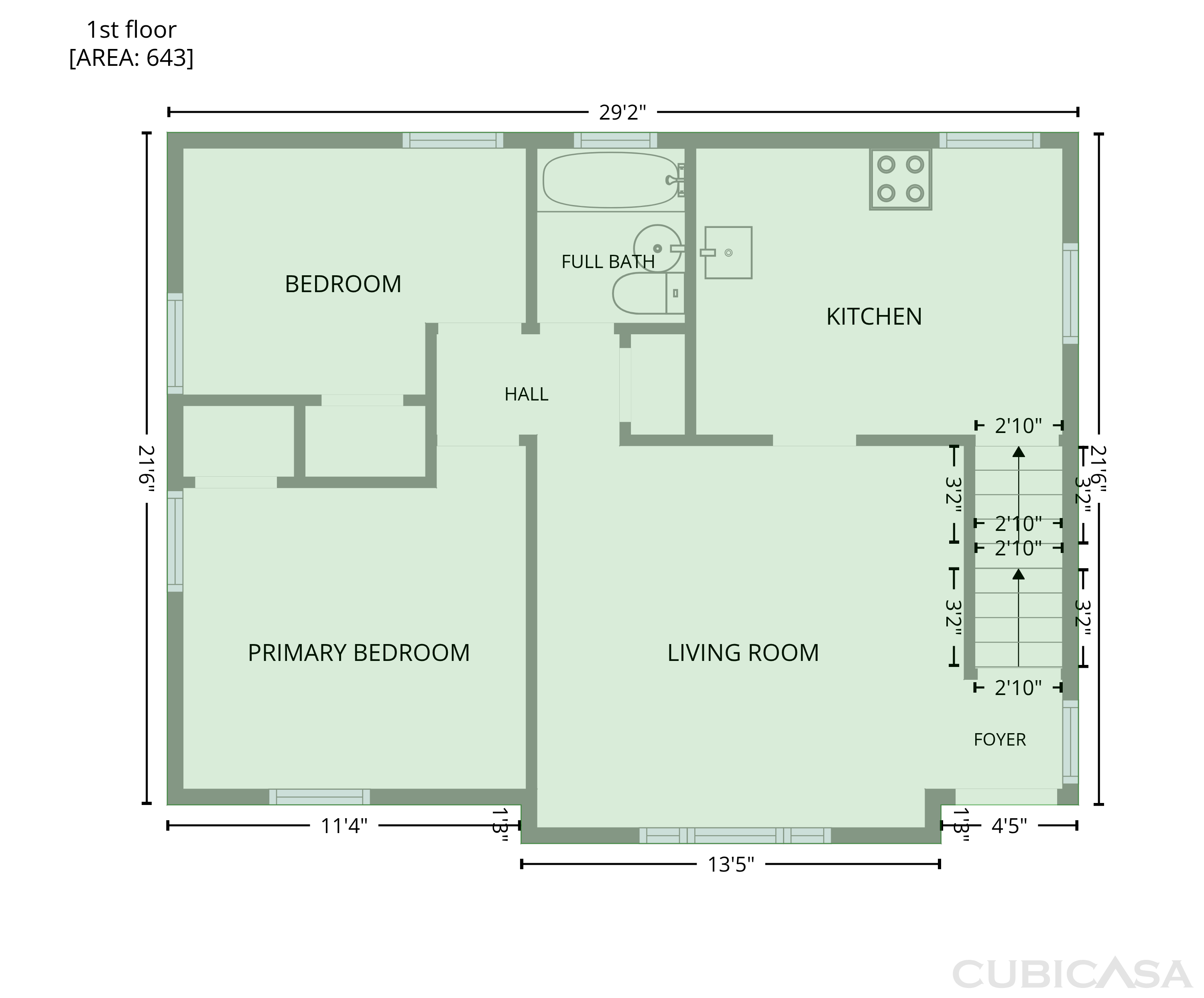 Second Floor of 7 Park Dr, Circle Pines, MN
