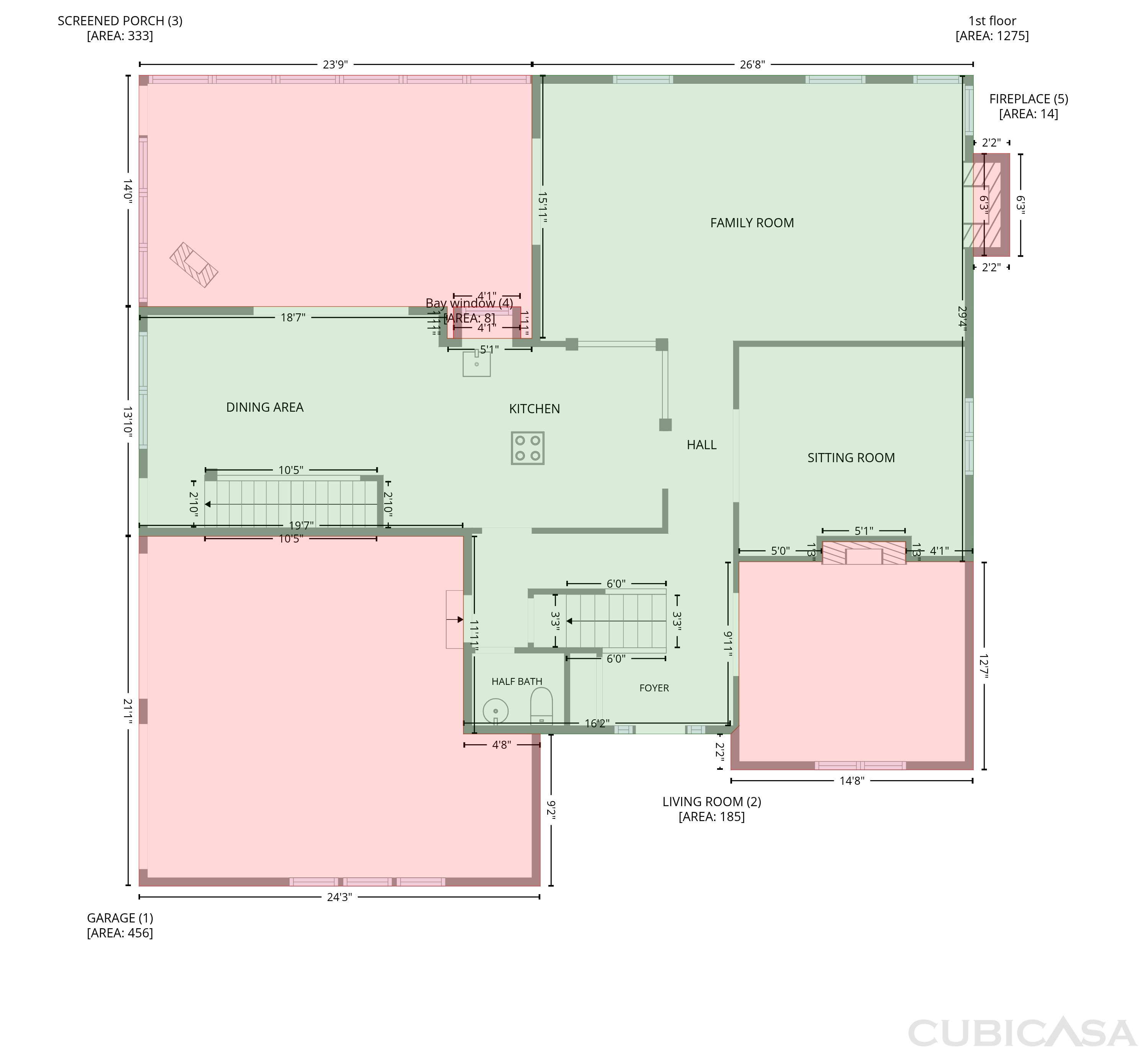 Second Floor of 12600 Pawnee Ln, Leawood, KS