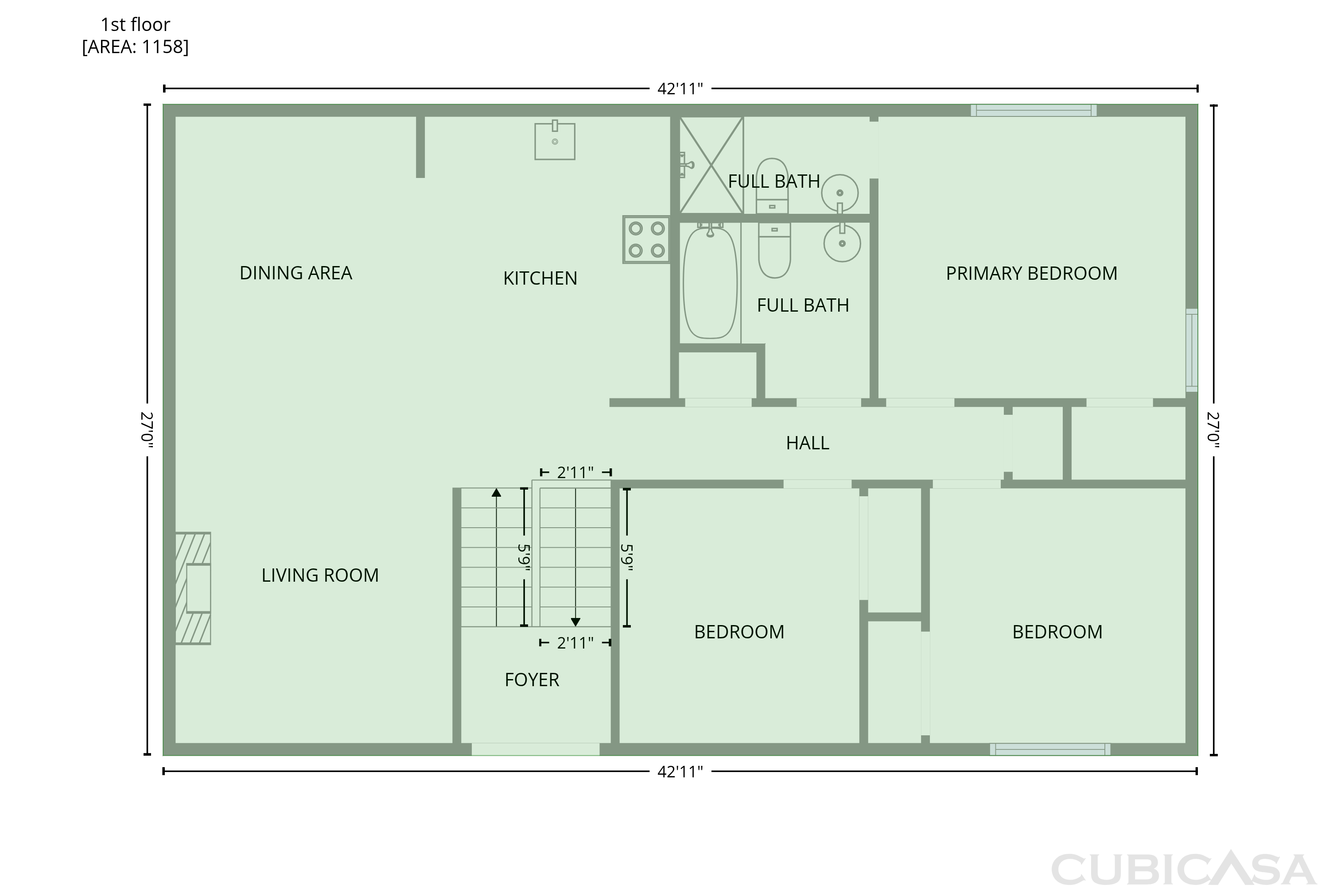 Second Floor of 7165 Stowe Cir, Fountain, CO