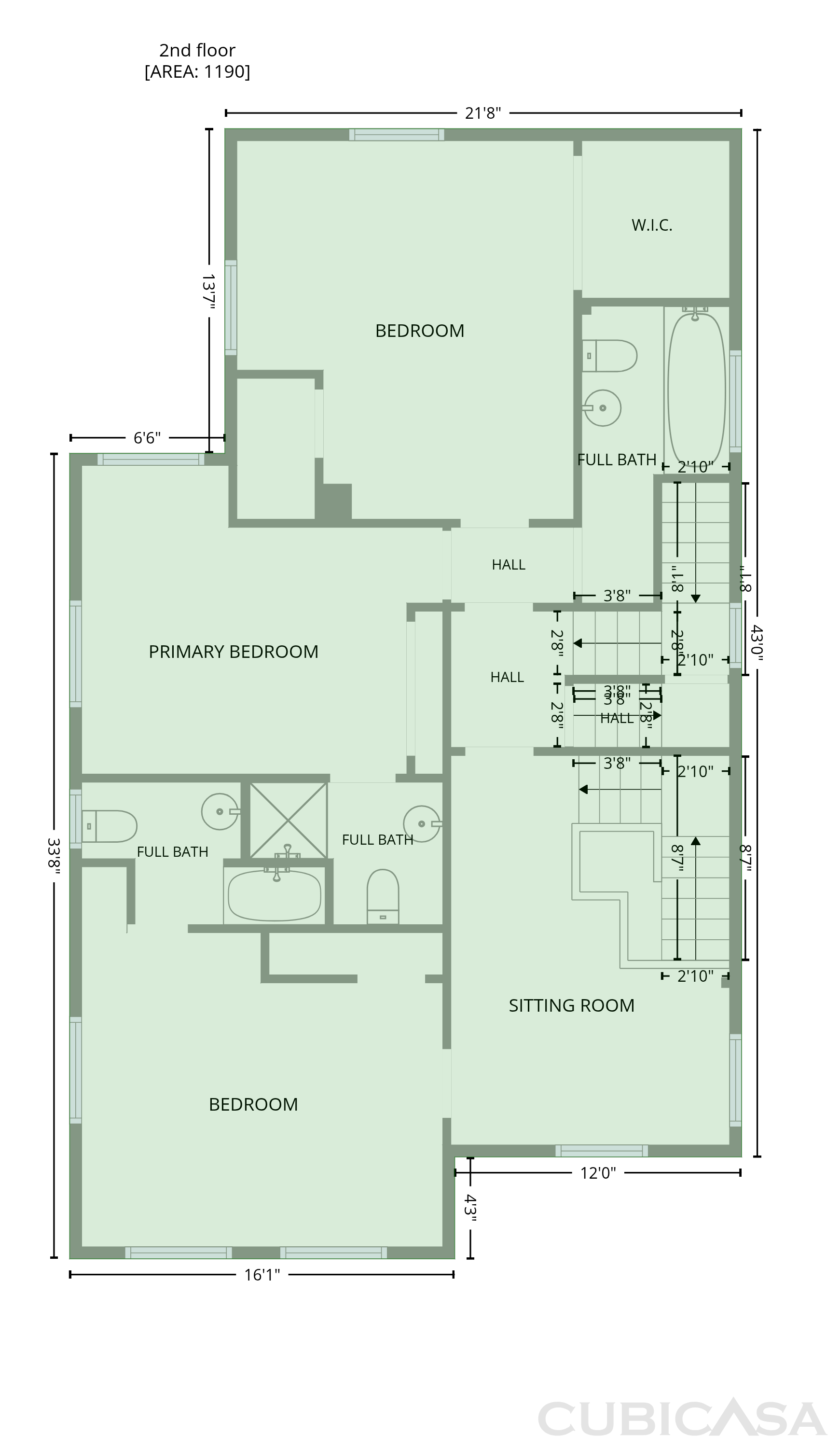 Second Floor of 1324 Hubbard St, Jacksonville, FL