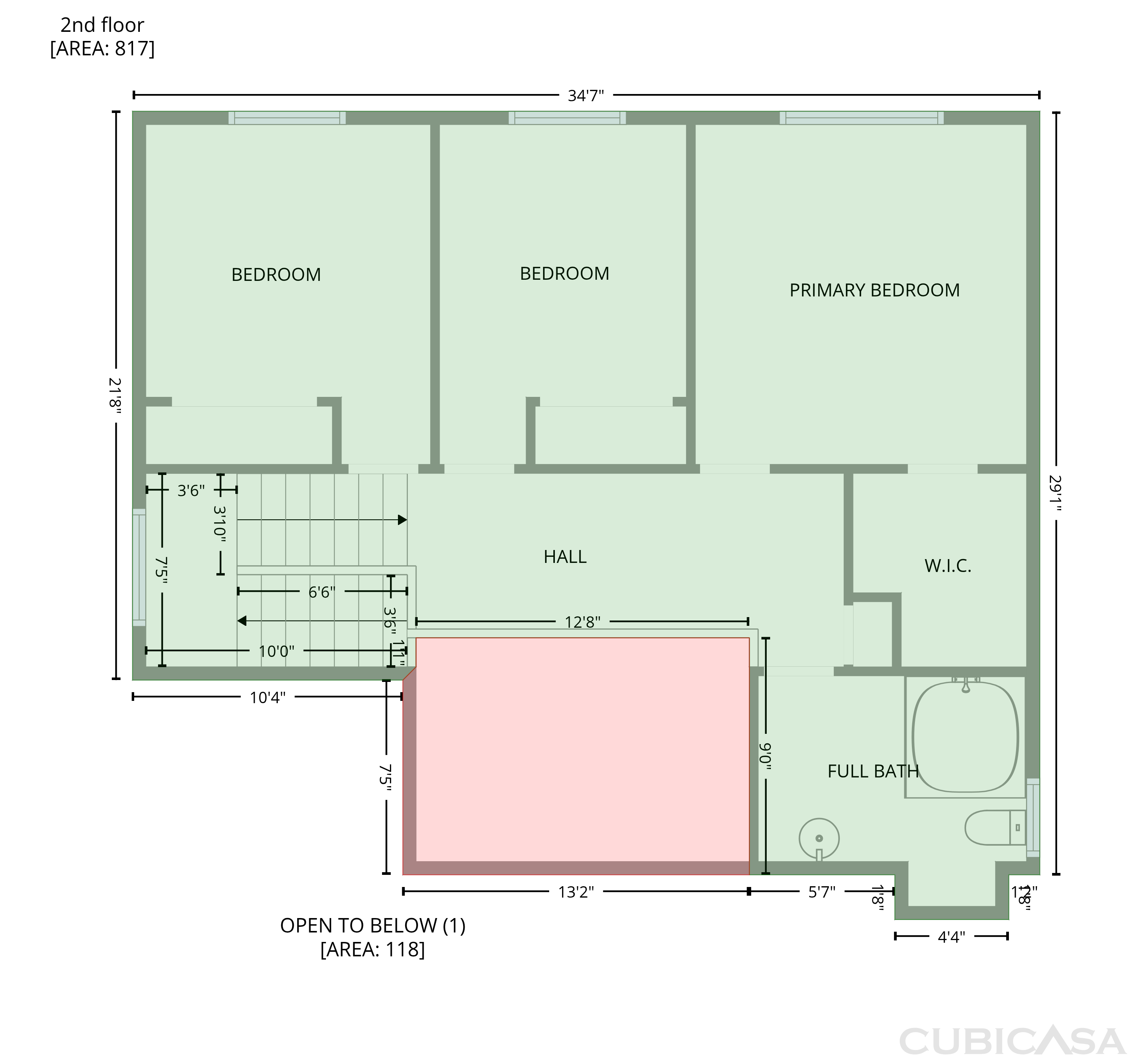 Second Floor of 21425 Averhill St, Farmington Hills, MI